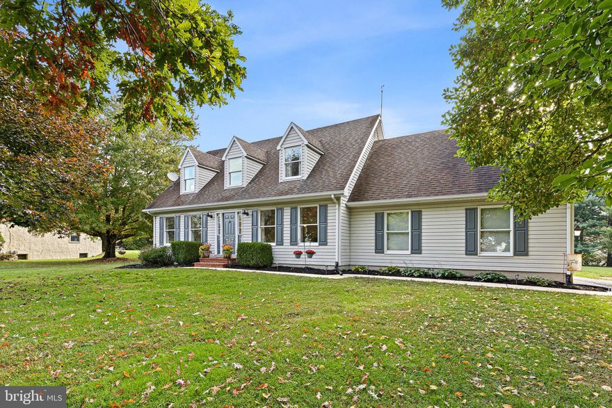 Welcome home to the neighborhood of Foxcatcher at Fair Hill.  This home features 4 bedrooms and 3 full bathrooms and is situated on a level acre lot.  As you enter the front door you will take notice to the open floor plan that lets the natural light flow through.  To the right you will find a nice sized room that is currently set for a formal dining space but could be a formal living room.  Heading into the eat in kitchen you will find plenty of counter space, stainless steel appliances with a brand new range.  This room opens up to the large recreation room that features vaulted ceilings and a gas fireplace.  Just down the hall from the kitchen area you will find a 1st floor bedroom and full bathroom as well as the laundry area.  Heading upstairs you will find new carpet on the stairway as well as the top landing.   In the primary suite you will find a large room, private bathroom with a double bowl vanity, tile shower, heated tile flooring, and a large walk in closet.   Also on the upper level you will find another full bathroom with a heated tile floor as well as two more nice sized bedrooms.  Heading outside to the rear yard you will find a brick patio perfect for entertaining or relaxing outdoors.  The large level lot allows plenty of room for outdoor activities.  This home is located near the Fair Hill Equestrian center which serves as the world-class venue for the Maryland 5 Star at Fair Hill featuring an Ian Stark-designed cross-country course, as well as state of the art dressage and show jumping arenas within the historic turf track’s infield.  Also nearby is the Fair Hill Natural Resources Management Area featuring over 80 miles of multi-use trails.  Seller is in the process of having a brand new garage door and lift installed.  Put this on your list to tour today!