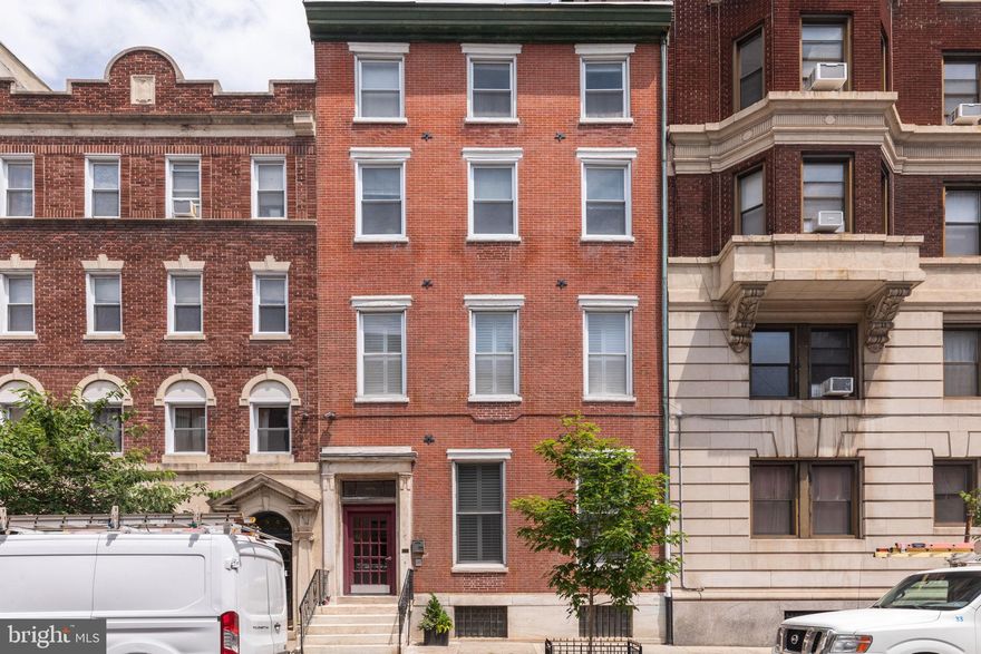 Welcome to 1305 Spruce Street #TH1C, a beautifully appointed 3-bedroom, 3-bathroom residence in the heart of Washington Square West. This spacious home blends character and comfort with hardwood flooring throughout, exposed brick walls, soaring ceilings, and abundant natural light.

The main level features two generously sized bedrooms and two full bathrooms, offering convenience and flexibility. The lower level provides a private third bedroom with its own ensuite bath—perfect for added privacy. This level also includes the well-equipped kitchen, complete with stainless steel appliances, ample cabinetry, and a dedicated laundry area.

The thoughtful 3 bed, 3 bath layout is especially ideal for roommates, whether you're an investor seeking strong rental potential or an owner-occupant looking to offset your mortgage with shared living. Each bedroom having access to its own bathroom creates a functional and appealing setup for multiple occupants.

Residents enjoy premium building amenities including 24/7 lobby access, on-site emergency maintenance, and a 24-hour parking lot conveniently located directly across the street.

Situated just steps from the best of Center City, you’ll be surrounded by top-tier dining, shopping, parks, and cultural attractions. Plus, with close proximity to public transportation, commuting is a breeze with easy access to Philadelphia Sports Stadiums, Temple University, Drexel University, and the University of Pennsylvania.

Don’t miss your opportunity to own a versatile and stylish home in one of Philadelphia’s most sought-after neighborhoods—schedule your showing today!