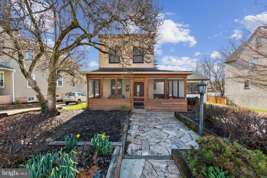 Discover the charm of 4052 Center Ave, a delightful single-family home nestled in the heart of Lafayette Hill, PA. Built in 1900, this residence seamlessly blends historic character with modern comforts. Offering 1,660 square feet of living space, this home features three spacious bedrooms and two full bathrooms.  A highlight of the home is the convenient main-level primary bedroom and full bathroom, providing ease of living and privacy.  The family room is the perfect place to hang out to play games or watch the game on tv.  Upstairs, the two bedrooms have been freshened with new carpeting and paint.  Set on one of the larger lots in the neighborhood at a generous 0.29-acre, the property boasts a serene outdoor setting.  The expansive 2-tiered deck is perfect for entertaining, or simply enjoying the outdoors.  Adding to its appeal is a versatile outbuilding with power, making it an ideal space for a home office, studio, or workout area.  The basement has plenty of room for storage and has a door leading to the backyard as well.  Located in a friendly neighborhood, this home is close to local amenities, schools, and parks, making it an excellent choice for families and individuals alike.