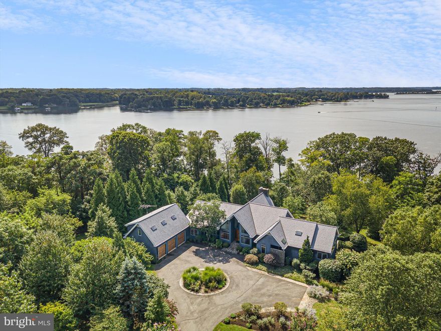 Get ready to be captivated by this property nestled on 8.89 acres of waterfront splendor. This gem offers a symphony of luxury and nature, boasting western-facing views that paint breathtaking sunsets over the tranquil Sassafras River.

A sprawling 6,000-square-foot residence beckons, promising an open-concept living experience and vaulted ceilings that elevate the senses. Step onto the wrap-around deck for a seamless blend of indoor-outdoor living, as you contemplate the sheer beauty of the surroundings.

Inside, a haven of comfort awaits, including a main-floor primary suite with its private screened porch, dual bathrooms, and an elegant dressing room. An office space with panoramic pool views and a striking 18-foot ceiling adds to the allure.

The inviting lower level featuring a central living area, a second full kitchen, and sliding doors that open to the pool patio. With additional ensuite bedrooms, a potential au pair suite, and a host of lavish amenities including a pool, in-ground spa, and a wood-burning fireplace, this property embodies the epitome of refined waterfront living.