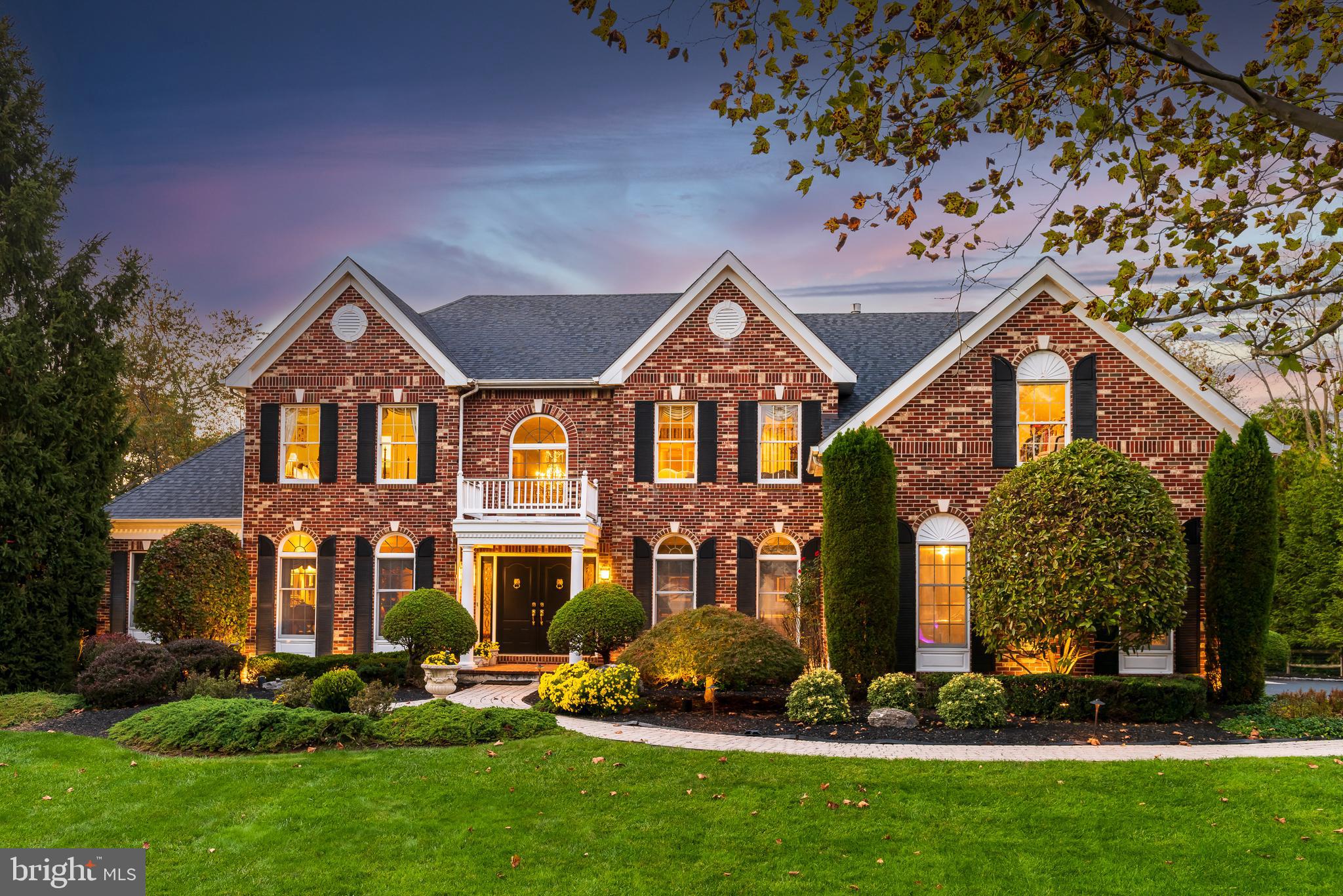 Welcome to 30 Heather Way, an exquisitely updated and meticulously maintained center hall Colonial in the highly sought after neighborhood of Springton Pointe Estates. This is an exceptional property set on a gorgeously landscaped corner lot. A home for all seasons offering lovely views from every room. Centrally located, close to upscale shopping centers and a short distance to top ranked Marple Newtown Schools. A rare opportunity to own a home in a prime location in absolutely perfect move-in condition. The grand two story entrance hallway is flanked on the left by the spacious formal living room and to the right by the classic formal dining room. A magnificent conservatory off the living room features a wall of Palladian windows and a wall of custom Mahogany bookshelves and cabinets. The heart of the homes is in the gourmet eat-in kitchen featuring 42 inch Maple cabinetry, granite countertops with tile backsplash, granite topped center island with a Wolf five burner gas cooktop, Bosch double oven, large pantry, spacious dining area and an adjacent morning room offering three skylights and a doorway to the patio. A rear staircase leads from the kitchen to the upstairs bedrooms. The kitchen opens to the fabulous two story family room featuring twin skylights, a custom built Mahogany entertainment center with bookshelves and cabinets plus a gas fireplace with brick surround and a classic mantle. The home office/study/den offers solid Mahogany wainscoting. The mudroom/laundry room features a door to the rear patio and direct access to the immaculate 3 car garage. A perfectly situated powder room completes the picture for the first floor of this wonderful home. The second floor is home to the sumptuous owner's suite which features a separate sitting area, massive walk-in closet, a tray ceiling and a gorgeously renovated owner's bath with a soaking tub, twin vanities and a shower with seamless glass door. Jack and Jill bedrooms are connected by a full bathroom with a double vanity. The fourth bedroom features an ensuite bathroom. The beautifully finished basement consists of a wine cellar with a custom 450 bottle wine rack, a huge family room, a separate exercise/gaming room and two large work rooms providing tremendous storage. The grounds of the home are truly breathtaking. Mature shrubs and specimen trees perfectly complement the home from every angle. The paver patio with knee wall and lighting package runs the entire length of the home and is the perfect setting for relaxing, entertaining, grilling and dining al fresco. Professional landscaping, a 9 zone irrigation system, landscape lighting, French doors throughout the first floor, 6 Velux skylights, a whole house Generac generator, hardwired security and safety systems, perfectly crafted moldings, hardwood flooring, ceramic tile and marble flooring, recessed lighting, TWO hvac systems installed in 2018 and so much more all come together to make 30 Heather Way a very special place to call home. The original owners have taken tremendous pride in updating and maintaining every inch of this spectacular home. No expense has been spared, and it shows. A detailed improvement list is located in the home for showings and available upon request. This is the one that you've been hoping would come on the market. Your search is over. Welcome home!