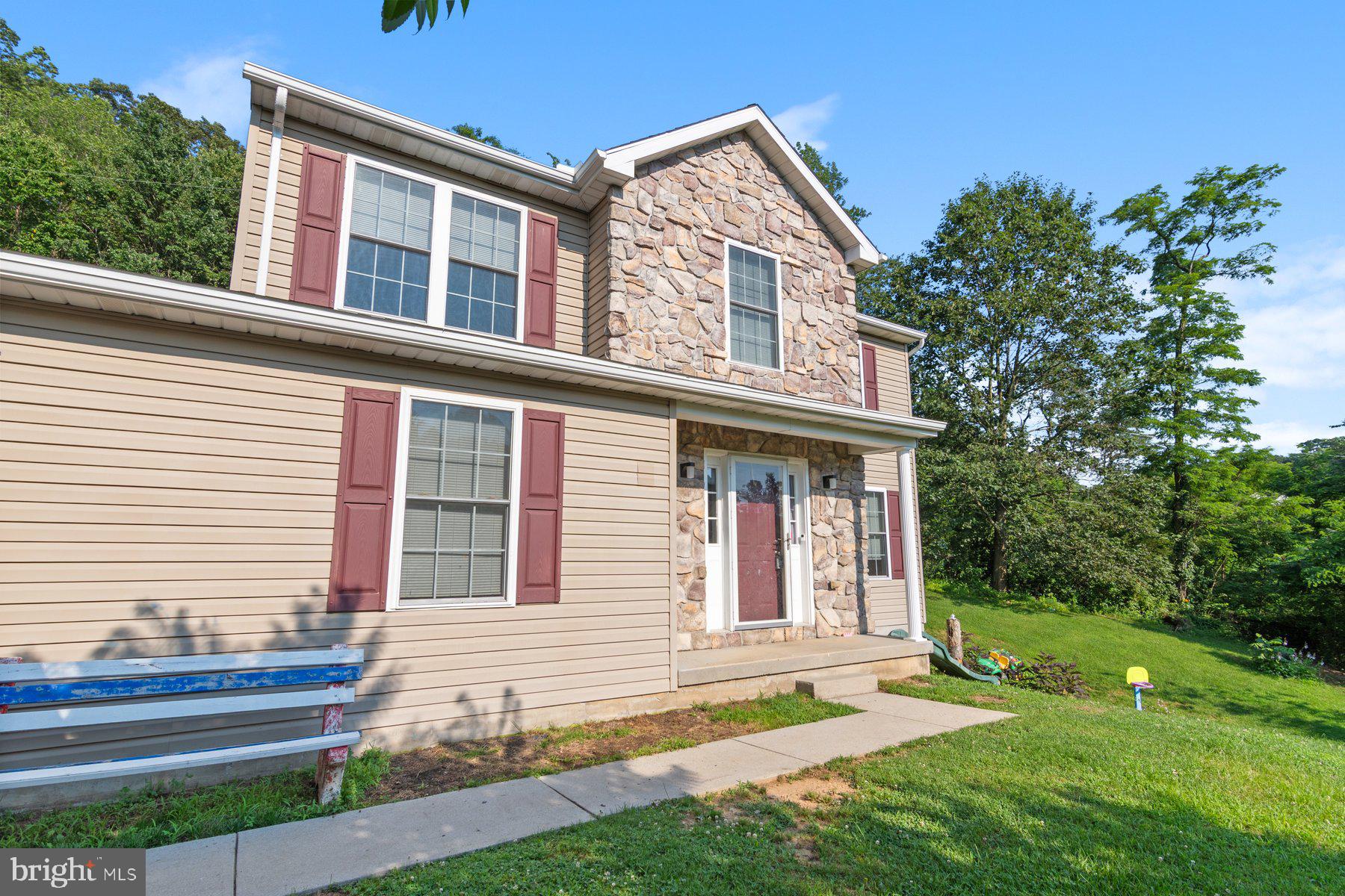 Welcome to 1903 Hain Rd, where comfort meets convenience!
Move-in ready 4BR/2.5BA Colonial located in the desirable neighborhood of North Hopewell. Pull into the extra wide driveway in front of the three car garage, and make your way to the covered front door into your new home. This home features 4 Bedrooms. Three large bedrooms AND a luxurious Primary suite await. This beautifully maintained home features major updates including a brand-new roof and HVAC system, ensuring peace of mind for years to come. Step outside to enjoy the brand-new deck—perfect for entertaining or relaxing—overlooking a spacious lot with sweeping views that offer a true sense of tranquility and privacy. Shipping containers pictured do not convey with the property.
--