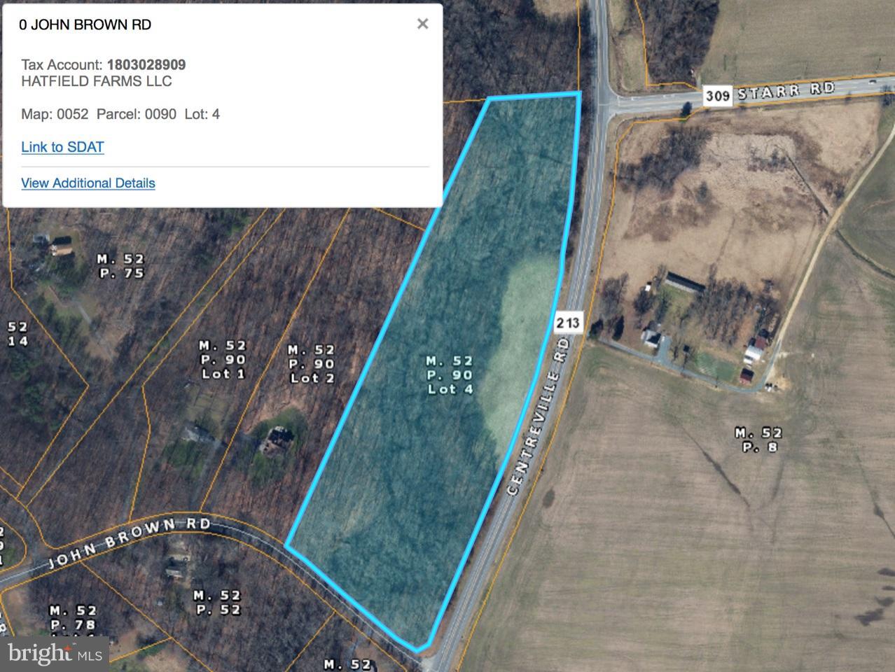 Here's your chance to own 13.93 AC in Queen Anne County!!!! Beautiful location and Easy access to Rt. 301. Perc Approved for up to 5500sqft of living space!!!! (see attachments), Lot is subject to Forest Protection Plan (included in attachments). Listing agent must accompany each showing.