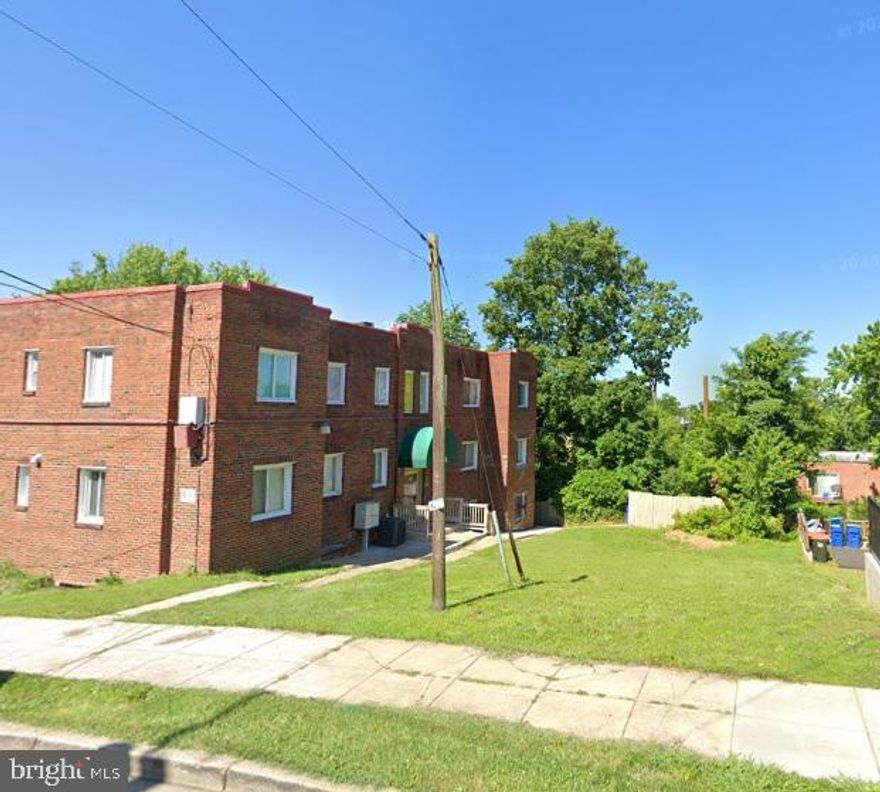 Nestled between single family homes and mutifamily apartment buildings in the emerging Randle Heights neighborhood  lies this verdant, vacant lot awaiting your vision. It measures 4649 SF and has RF-1 zoning.  Offered at well below its current assessed value, you can check it out now before its gone.  Plat from DC Surveyor in supporting documents.