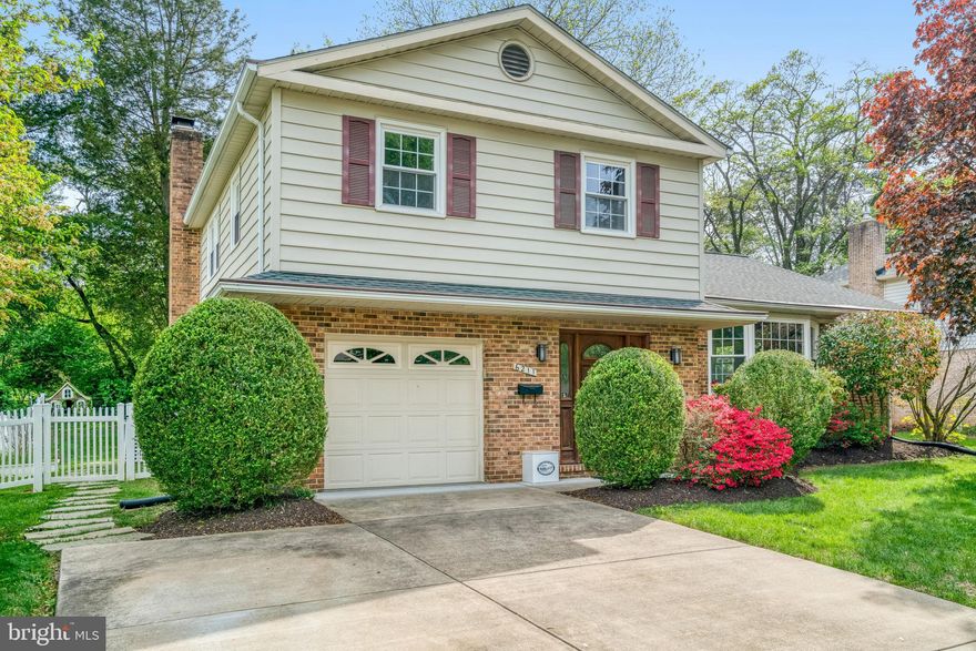 Entirely & Beautifully updated home in quiet, tucked away and super convenient location! Mostly flat & fully fenced backyard that backs to trees & green space with updated hardscaping & newly installed deck is perfect for entertaining or simply enjoying the quiet & nature outdoors.  Great open flow for entertaining and large rooms throughout. Hardwood floors, exposed brick wall with gas fireplace & custom built-ins, this home will not disappoint! Four well appointed BRs on upper level plus bonus room next to recreation room on lower level & plentiful storage space provides lots of options for all your needs! Located in Fairfax County schools district, on the edge of Alexandria City, minutes to Mark Center, Pentagon, Shirlington & Amazon HQ2! Right off 395 for EZ commuting or use local roads. Just blocks to community pool, nature/bike trail, stream & only 1 mile to free DASH bus, 3 miles to Metro, plus near the upcoming Landmark redevelopment (expected to be like Mosaic District).  Won't last! PLEASE SUBMIT OFFERS BY 8:30 am on TUESDAY 4/29