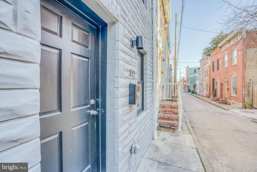 Excellent opportunity to purchase a  stunning renovation in Upper Fells Point with 6 years of CHAPS tax credit remaining.   The complete renovation by TLC in 2017 included new plumbing, new electric and a new roof.  This 2 bedroom, 2.5 bath home boasts Wood Floors, Custom Cabinetry, Granite Counters, Stainless Appliances,  Recessed Lighting, Tankless Water Heater,  Attic with Storage Space,  Full size Washer and Dryer, Deck, and a Storage Shed.    Walk to all of Fells Points Attractions  Offers due by Tuesday the 2nd