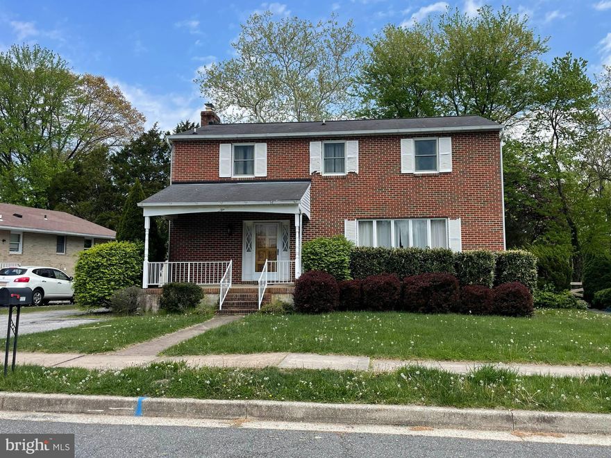 REAL ESTATE AUCTION ON SITE WEDNESDAY, MAY 20, 2026 AT 11:00 AM!! List price is opening bid only. A $25,000 deposit, payable by cashier’s check, will be required of the purchaser at time and place of sale. Court ordered auction - No pre-auction offers will be considered.       The property is improved by a TWO STORY BRICK DETACHED HOME, built in 1974, containing 2,146 square feet of living area above grade, and 1,073 square feet of basement space, according to public tax records. Features include driveway and asphalt parking area, covered front and rear porches, wood windows, asphalt shingle roof and all brick exterior. Interior arranged as follows: living room, dining room, powder room, kitchen with breakfast room and walk-out to rear patio, on the first floor; four bedrooms and two full baths (one en-suite), on the second floor; partially finished basement with club room, powder room, utility, workshop and storage rooms, in the basement; gas forced air heat; CAC; gas 40 gallon water heater; sump.