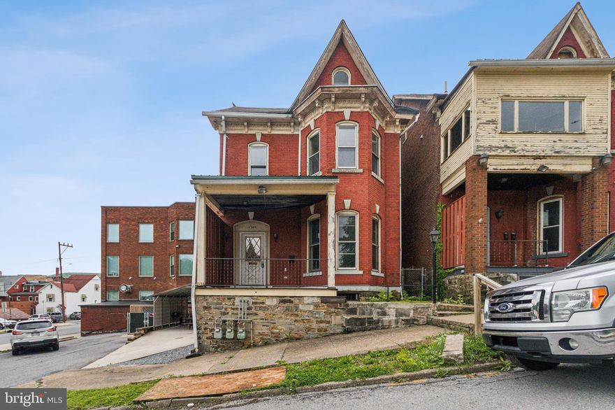 Here’s an amazing investment opportunity in the popular Blair County in the City of Altoona. With a low purchase price, and an estimated After Repair Value of $219,000 (ARV once fully renovated) this investment property could be a cash cow for a savvy investor. Property is zoned as a 3 unit, multi-family Triplex according to public records. Separate utilities for each unit exist. It’s up to buyer to verify current and best zoning and use. Property can be sold as a package with the neighboring property 1307 14th Ave, Altoona, PA 16601 (2 unit / Duplex)