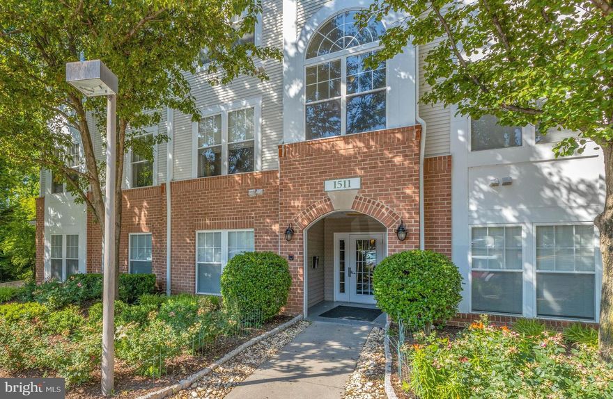 Ever popular North Point Villas!! This is a beautifully improved 2 bedroom 2 bath spacious top floor unit with tree top views and a private balcony.  So pretty and  quiet. You will find hardwood flooring that is like-new, a gas fireplace in the living room, a truly spacious kitchen with ample counter space and storage.  Stainless steel appliances and gas cooking! There is a large walk-in closet in the primary bedroom with full bath and the secondary bedroom with its own bath is almost as spacious. This owner added recessed LED lighting, under cabinet lighting in the kitchen, a new dining room chandelier, new ceiling fans in the living room and both bedrooms, baths have been  updated  and a new water heater installed in March of 2021.  Fresh paint through out too!  Move in condition...it is really a nice retreat with North Point Village and sports fields nearby.  It is less than 2 miles to the Reston Town Center and Metro.