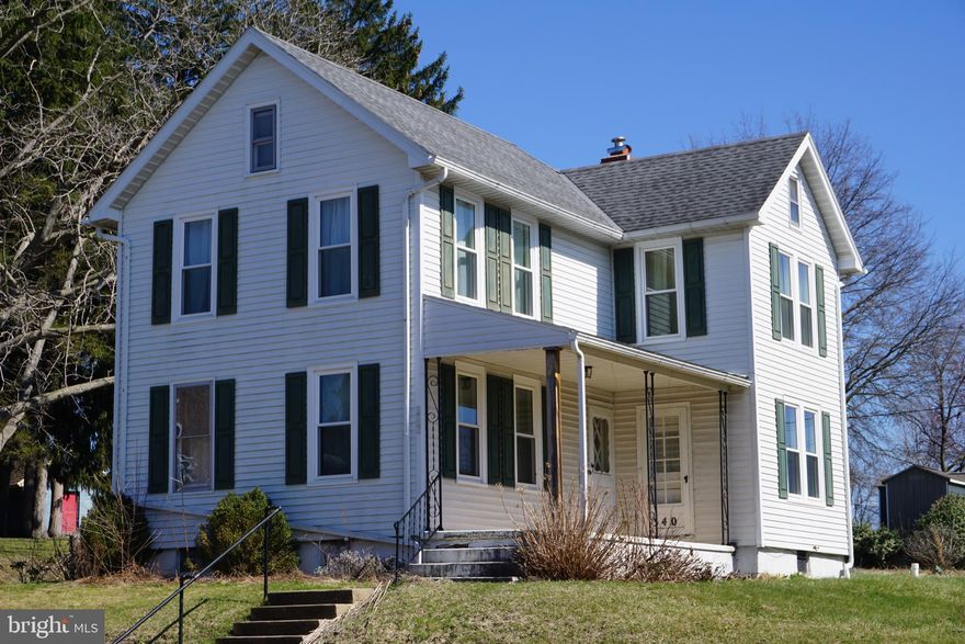 Sale includes 336 and 340 E Main St (two adjacent lots, one house).  Data herein is only for 340 E. Main St.  This house was purchased by a couple who started a family and saved their pennies while they rented a small apartment in Blandon and dreamed of a better life.  They waited for the perfect house in the perfect location in which to fulfill all their hopes, dreams and ambitions.  They found it here; two adjoining lots totaling 0.34 acres containing one house on the border of Kutztown Park and close to everything!  What a score!  This property was the answer to their prayers and the two lots gave them plenty of room for their dream organic garden!  The soil here is great and they love their yellow raspberries!  The house needed some work when they bought it and fortunately, the husband is a highly skilled professional craftsman.  Together, since January of 2021 this energetic couple has renovated this house and transformed it into their forever, child safe dream home where they had planned to put down their roots, raise their family and build their dream life here in Kutztown.  They hosted many gatherings and garden tours, filling the entire property with love and laughter.  The owners were very happy here.  They poured their blood, sweat and tears into this home to make it theirs, hiring the right professionals to do for them what they could not do on their own.  They did a ton of work to this house (please see Seller’s Disclosure for details) including adding a half bath, completely redoing and expanding the kitchen, insulating, installing some very expensive wool-backed no VOC wall to wall carpeting (safe for children, minimal out-gassing for a healthy indoor air quality), concrete work, heating system upgrades, fresh high quality paint, having 21 new high quality windows (with transferrable warranty – ask agent for details) installed, and so much more!  No expense was spared to make this home beautiful, healthy, child safe and perfect for their family to live in happily ever after.  They weren’t planning to sell it but life happened and they had to relocate.  So they found the perfect tenant to take care of their dream home in their absence so that they could one day return.  Reality has set in and they now know that they will not be returning to their dream home in Kutztown and they never had any ambitions to be remote landlords.  They decided that it is time for them to give up this wonderful home and move on in life.  So now this amazing property filled with good energy in this beautiful neighborhood bordering a big, beautiful park can be yours!  You can move right in and build your own fairy-tale life in this wonderful place!  Call now to schedule your private showing!