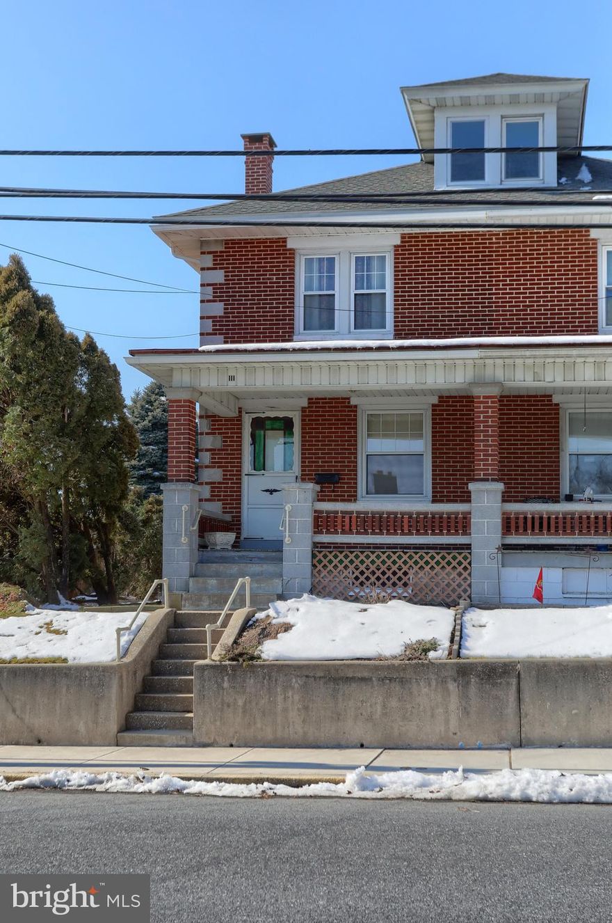 ***OFFER DEADLINE IS SET FOR 5PM FRIDAY MARCH 8TH!***This adorable semi-detached brick home sits on a quiet street right in Myerstown. Newer windows, updated electrical, roof (2016), and chimney (2017) are just some of the upgrades that have been done recently. The basement is clean with a free standing toilet that could be turned into a half bath. There is no shortage of possibilities. Take a look today!