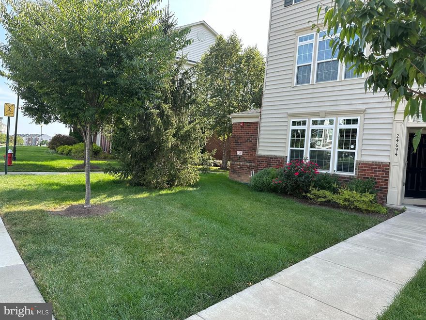 Plan your stay in style in 2019 built condo townhouse in desirable neighborhood of Arcola / Sterling . WATER INCLUDED IN RENT.  This perfectly suited 2 Level ,  Spacious 3-bedroom, 2.5-bathroom and 1 Car Garage Lower Level condo townhouse for comfort and style, offers over 1,600 Sqft of beautifully upgraded living space. An inviting Main Level Foyer leads you to Living , Dining and Kitchen. Alluring Kitchen is Fully upgraded with high-end finishes, sleek cabinetry, and SS Appliances—ideal for both everyday meals and entertaining. UPPER LEVEL embrace: Elegant and Spacious Master Bedroom with His and Her Walk In closets for optimal storage and space, Ensuite Luxurious Master Bathroom features Standing Shower, Dual Vanities and Half bath . Two Secondary Bedrooms are of Decent Size. Enjoy a charming private balcony —perfect for morning coffee or relaxing evenings . This home blends convenience with luxury, ideal for anyone seeking a comfortable, modern lifestyle. Repair Deductible $75.  Enjoy community amenities : Pool, Gym , Tot Lots and Club House. Don’t miss out on this gem! Schedule your viewing today and experience this exceptional condo townhouse firsthand.