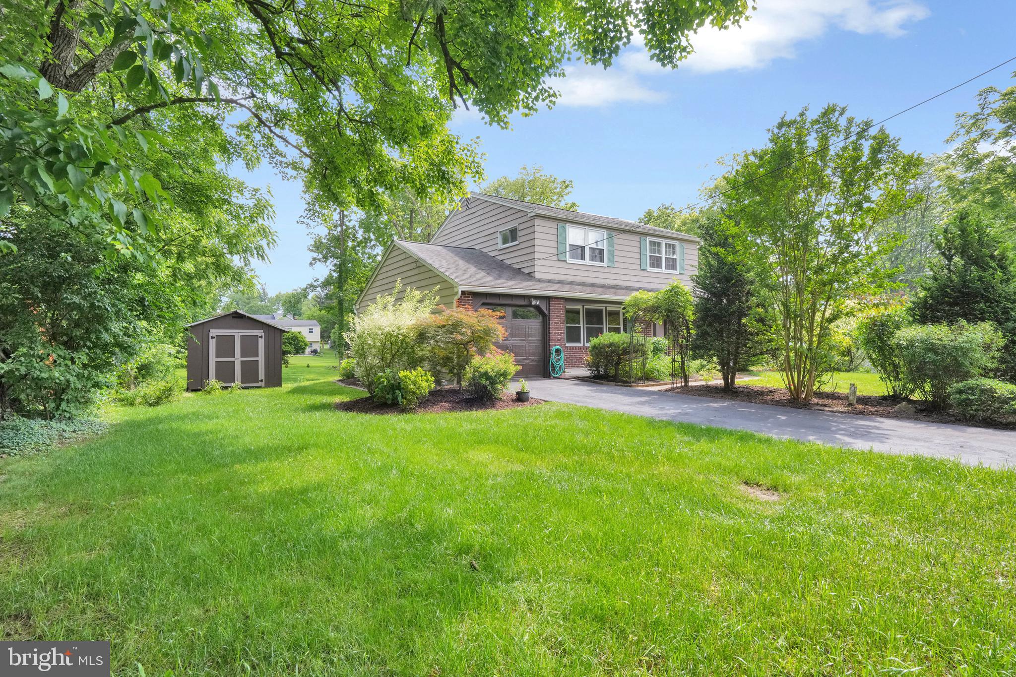 If you enjoy nature and sitting on your private deck to listen to the bullfrogs at night and watch the deer outback during the day, then this house is right for you. Own your own piece of heaven in the center of Audubon PA in Methacton School District. The owner just added a whole new facelift allowing you to move right in. Center hall colonial with real wooden floors in LR, DR, hallway, steps leading to 4 bedrooms with hardwood. 2nd floor bathroom and the 1st floor bathroom were just renewed. Stainless steel Kitchen appliances were replaced within 5 years and counter tops are rich colored granite with tile backsplash. Roof and some lathe were installed in 2017, Central Air and hot air heatpump were installed in 2018. Best yet, the seller rolled out new insulation in attic and also had it BLOWN INTO EXTERIOR WALLs too. The decktop was replaced in 2024 and the whole interior of the house has a fresh coat of paint. Owner also had three front LR windows installed in April of 2025. All interior doors and hardware AND HINGES have been replaced. Beautiful shrubery surrounds the property. Wide streets and plenty of parking.
