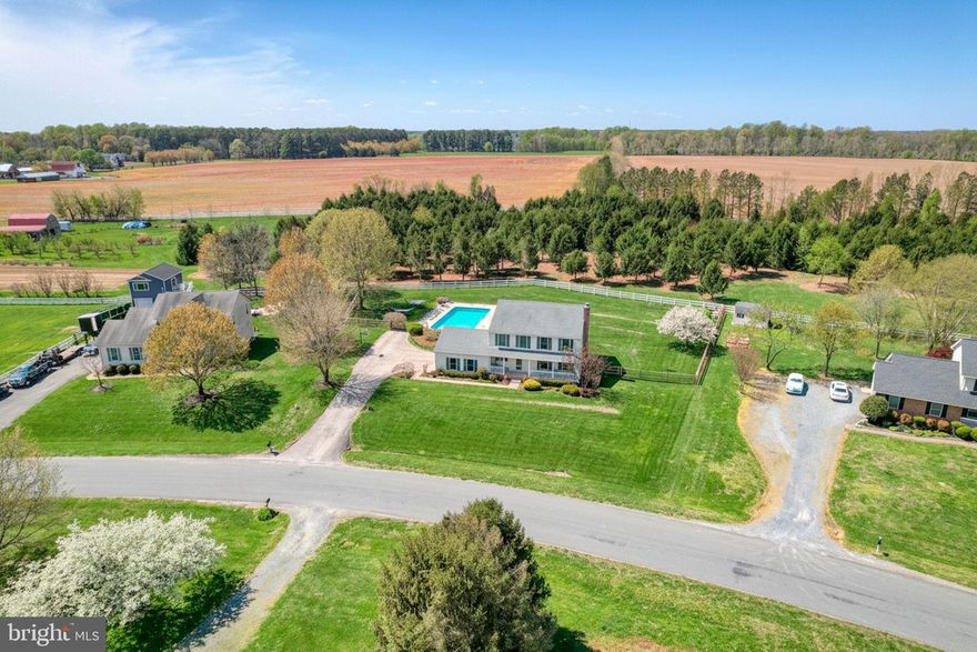 Welcome to Overlook at Carmichael. This beautiful home shows true pride of ownership, from the well-kept exterior with mature plantings and blooming flowers, including raised strawberry garden beds, to the spacious interior with well-appointed rooms for everyone. Hardwood floors and tile span the first floor. Enjoy the view from the kitchen and living area, overlooking the fully fenced backyard and inground pool. The kitchen features granite countertops and updated appliances. There’s a separate dining room and a large family room with a wood-burning fireplace. Added touches like chair rail and crown molding are found throughout. Rest easy with a 10-year-old roof and a brand-new HVAC in 2025. The open, unfinished basement already has exterior walls framed, ready for your personal touch. The pool will be open soon.