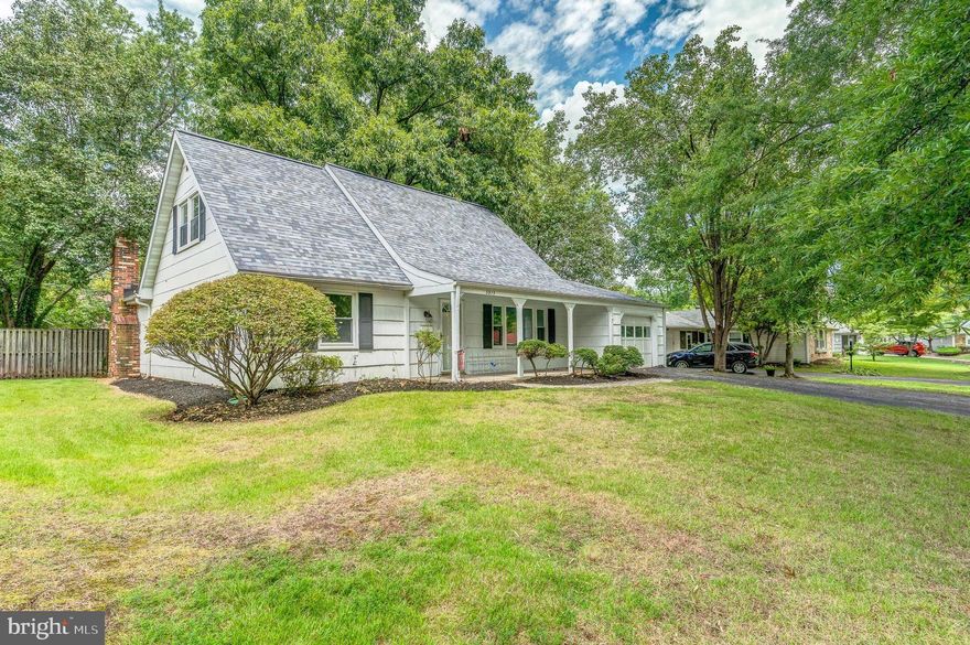 Don't miss out on this Versatile 5 bedroom Cape Cod in Bowie Maryland!  - main level family room w/fireplace & cathedral ceilings, morning room off kitchen, side entrance to mud / laundry room, garage converted to storage area & 5th bedroom.  Fenced rear yard with 10x 14 shed. You will fall in love with this space.