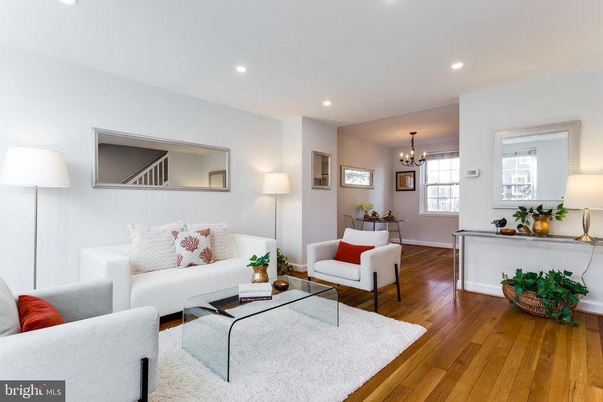 TURN-KEY BEAUTY-FEELS LIKE NEW CONSTRUCTION THROUGHOUT, Stellar Location, Regal Curb Appeal, Highly Desirable Floor-Plan w/ Extremely Rare Walk-Out Basement and The Gourmet Open Kitchen Layout Everyone Wants! Custom White Cabinetry w/ Granite Counter Tops, Brand New Stainless Steel Appliances, Subway Tile Backsplash, and Porcelain Flooring. Downstairs To The Extremely Cozy Fully Finished Basement/Second Living Space. Perfectly Quiet Relaxation Can Be Accomplished w/ Plush Carpeting and Recessed Lighting. The Back Bedroom Can Be Used as a Guest Suite or Additional Sleeping Area w/ Brilliant Pocket Door Leading to a Brand-New Fully Renovated En Suite Full Bath. This Lower Level Bonus Space Is Incredibly Inviting and Is Sure To Be Enjoyed By All. Travel Upstairs To The Large Main Bedroom Anchored By Extremely Tasteful Ceiling Fan Giving The Room a Very Stylish Flair. Enjoy Your Large Walk-In Closet Providing Much Clothing-Storage Versatility. The Second Bedroom Upstairs Also with a Large Closet and Sure To Be Used w/ Many Dual Purposes. Luxury Brand New Just Renovated Full Bath w/ Elegant Material Choices and Finishes. Gleaming Just Re-Finished Quality Red Oak Hardwoods on Two Levels. High-Efficiency Windows, Storm Doors. HVAC and HWH. The Entire Home Just Painted In Modern Move-In Neutral Chic Colors. Just Added Recessed Lighting In Thre Living Room. Extremely Large Floored Attic Excellent For Ample Storage and Even Conversion Potential to a 4th Finished Level. Fairlington is the Perfect Active Lifestyle Community Just Steps From 1 of the 6 Pools, and 12 Tennis Courts 4-Lighted, Electric Car Charging Station, Tot-Lots and Activities Areas. Fantastic Parking Right Out Front or Use One of The Many Resident Only Lots. A Commuters Dream......Just a Few Minutes On Mass Transit To Either The Pentagon or Downtown D.C! Try One of The " Non-Stop Buses To The Pentagon" Fairlington Is A Majestic Historically Designated Community Offering One Of The Most Unique Living Environments In The Entire DC Metro Area. The Incredible Green Spaces w/ An Abundance Of Park Like Settings Are One Of The Reasons So Many People Are Drawn To This Incredible Community. There Are Four Major Shopping Areas All Within Walking Distance That Give Residents The Ability To Park Their Cars and Walk Everywhere. Shirlington Village Offers Shops, Restaurants, Grocery Store, Library, Movie Theatre, And Signature Theatre. The Community Has A Plethora Of Walking Trails, Dog Parks, And An Unmatched Friendliness That Is Refreshing. We Hope To See You Soon Visiting This Wonderful Home. Don't Miss This Amazing Opportunity! Any/All Offer Please Submit By 5 pm Tuesday, March 9th -