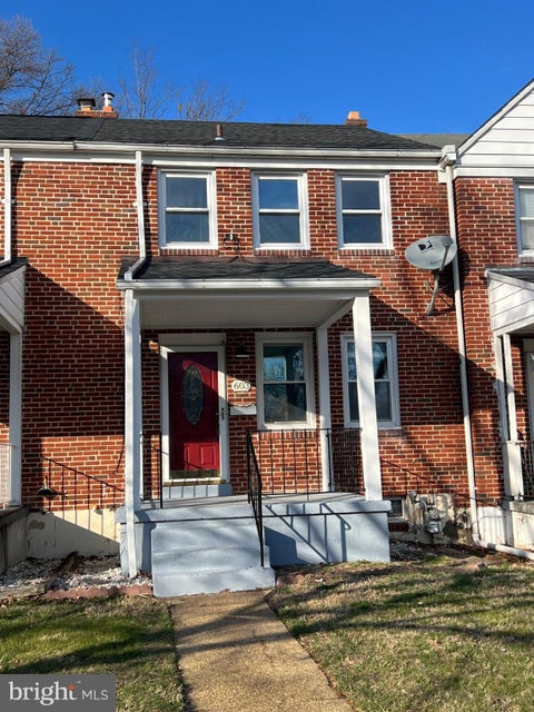Townhouse For Rent - 603 Braeside Road<br/> BALTIMORE, MD 21229