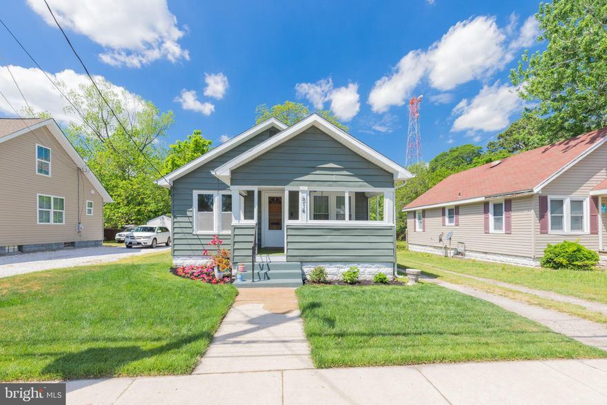 Beautiful 2 bedroom 1 bathroom home in Salisbury MD.  Close to shopping, restaurants and schools. This home was recently renovated in 2023 and has hardwood floors as well as luxury vinyl plank floors. It also has a new in 2023 HVAC system!  This would be the perfect starter home as well as perfect for someone looking to downsize. The seller is offering a 1 year home warranty to the buyer at settlement.