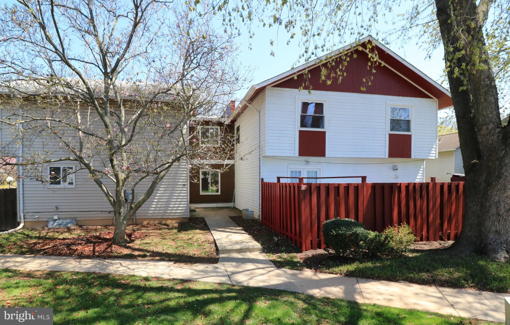 Three Level Spacious Townhouse 4BD/2.5BA - Updated kitchen with stainless appliances and tile flooring. Updated ceramic tiled bathrooms. FRESH PAINT & NEW CARPET newer HVAC, energy efficient windows, large basement rec room and storage area. Private Fenced Patio/Yard with shed for extra storage. SHORT DISTANCE TO PARK WITH PLAYGROUND, BASKETBALL, TENNIS, BASEBALL FIELD AND PICNIC AREAS