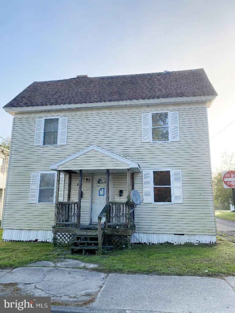 Terrific opportunity to own this spacious property set up as 2 units in the heart of Pocomoke City, Maryland. Enjoy the nice room sizes, carpet floors, and extensive lot. Both upper level and main level has a bedroom , full bath and kitchen. Conveniently located near Pocomoke Plaza Shopping City, Walmart Supercenter, and Pocomoke River. Easy access to major roadways. Terrific potential! 3.17.22 Pocomoke city zoning stated that the zoning is residential for one unit. In order to qualify for 2 units the buyer can apply for a zoning map amendment and request use for 2 units. he said the request would not be unreasonable since there is an apartment complex behind the property.