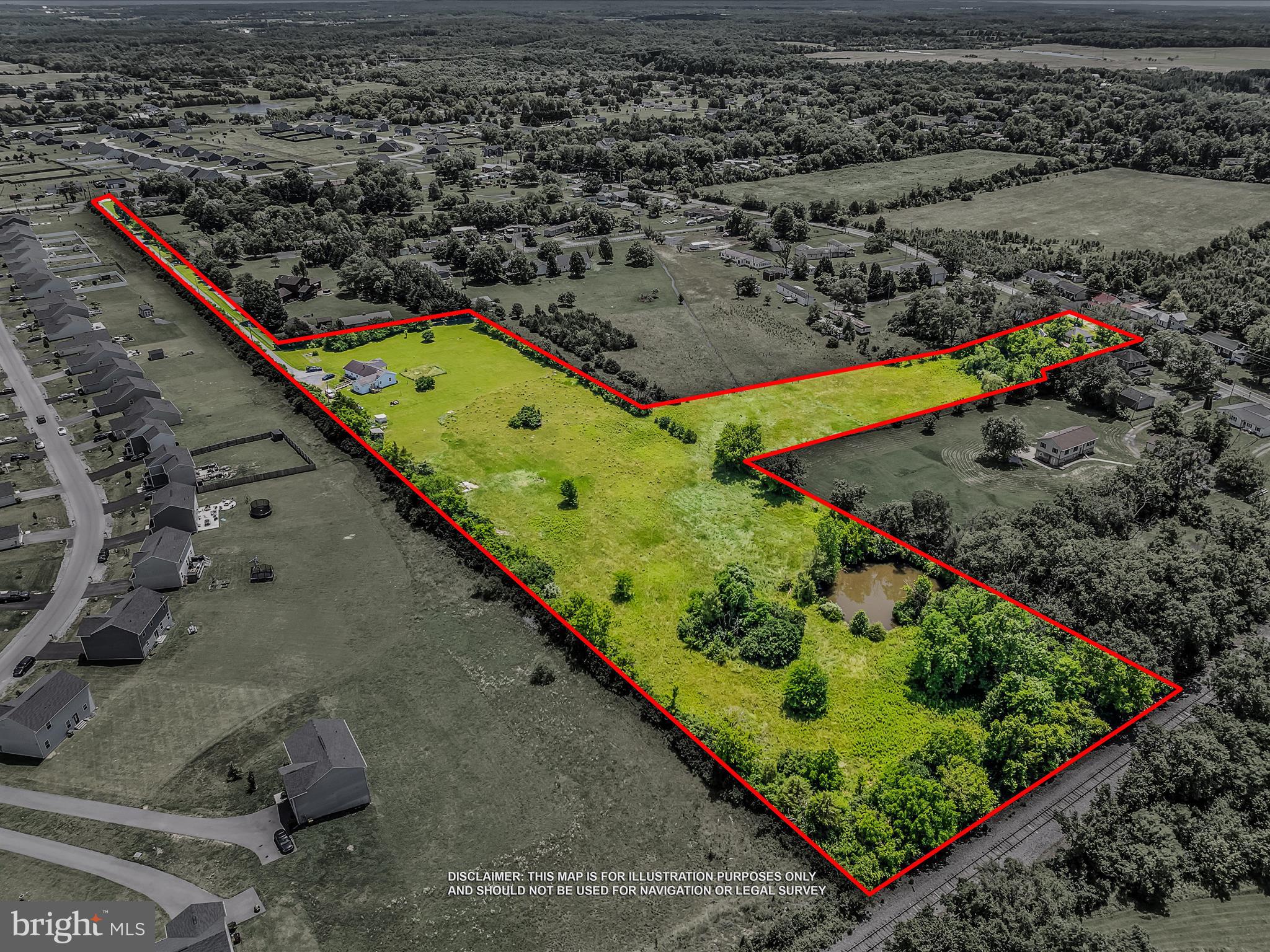 TWO PARCELS TOTALING 7.69 ACRES
Welcome to 849 & 367 Specks Run Road, a unique offering of two adjoining parcels totaling 7.69 acres of land with incredible potential. Whether you're looking to build your dream home, invest in acreage, build multi-family homes or create a private retreat, this property provides both flexibility and value.
The parcel at 849 Specks Run could be used as primary residence or rental property plus offers an ideal location for future development, while the second parcel at 367 includes an existing structure not livable in its current condition ,no access will be granted to the home, but the property adds valuable road frontage and an additional access point to the land.