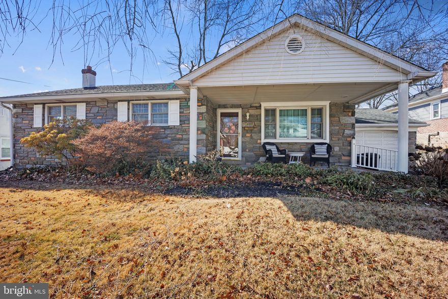 Welcome to 423 Wyndom Terrace! This adorable home has everything you need all with one floor living. Enter from your covered front porch into your large living room with hardwood floors, beautiful fireplace, and crown molding. Open to your updated eat in kitchen with stainless steel appliances, dishwasher, tile backsplash, and plenty of cabinet and counter space. Down the hall you will find 3 bedrooms all with original hardwood floors, closet space, and overhead lighting. The main bedroom, with crown molding, has been expanded for an extra large space and to allow ensuite access to the hall bath. The hall bath is updated with neutral gray tile shower and floors. The 3rd bedroom is currently set up for convenient main floor laundry or could easily be converted back to a bedroom/office. The entire first floor has been freshly painted as well! Downstairs you will find even more living space with a large nicely finished basement with tile floors and built-in cabinets for storage along with a half bath and a large unfinished area for storage or potentially expansion of the finished space. There is access to the big backyard through the basement steps or kitchen. And last but not least, there is also an attached garage! Come see this home today!