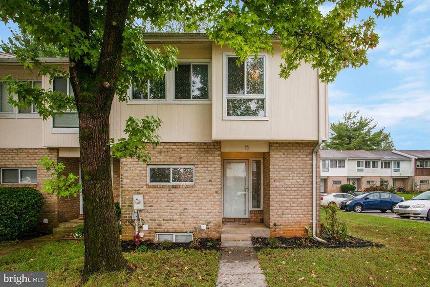 Home is a MUST-see! It features a fabulous gourmet kitchen with plenty of cabinets,  granite countertops, SS appliances, and a pantry—hardwood floors throughout the main areas and bedrooms. The master suite comes with two closets and a lovely ensuite bathroom. The finished basement offers a spacious rec room, storage, and a washer and dryer. As a bonus, this end unit has a large yard, a deck, and a privacy fence—perfect for outdoor enjoyment! HOA fee covers the water bill, pool, tennis courts, clubhouse, and community activities