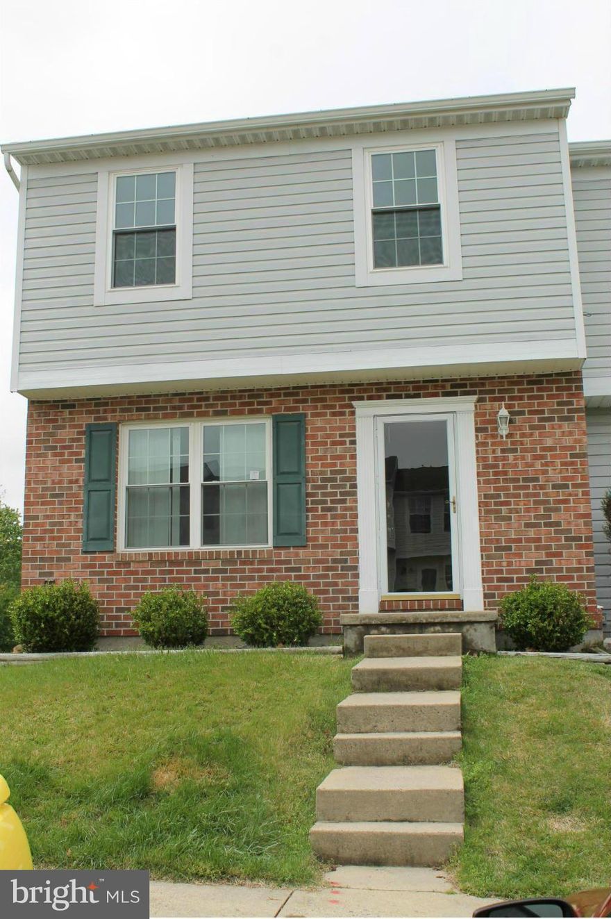 Renovated End of Unit Townhouse w/ new kitchen cabinets, appliances & vinyl floor. Slider off kitchen to deck w/ a great view. New carpet in LR/DR/RR. L/L w/ large living space, 1/2 BA, bonus room that could be bedroom or office,and walk-out to fenced yard. Upper flr. w/ huge MBR w/ walk-in closet and second lg. closet, 2 lg. BRs w/ beautiful laminate floors & lots of natural light. Move in ready!