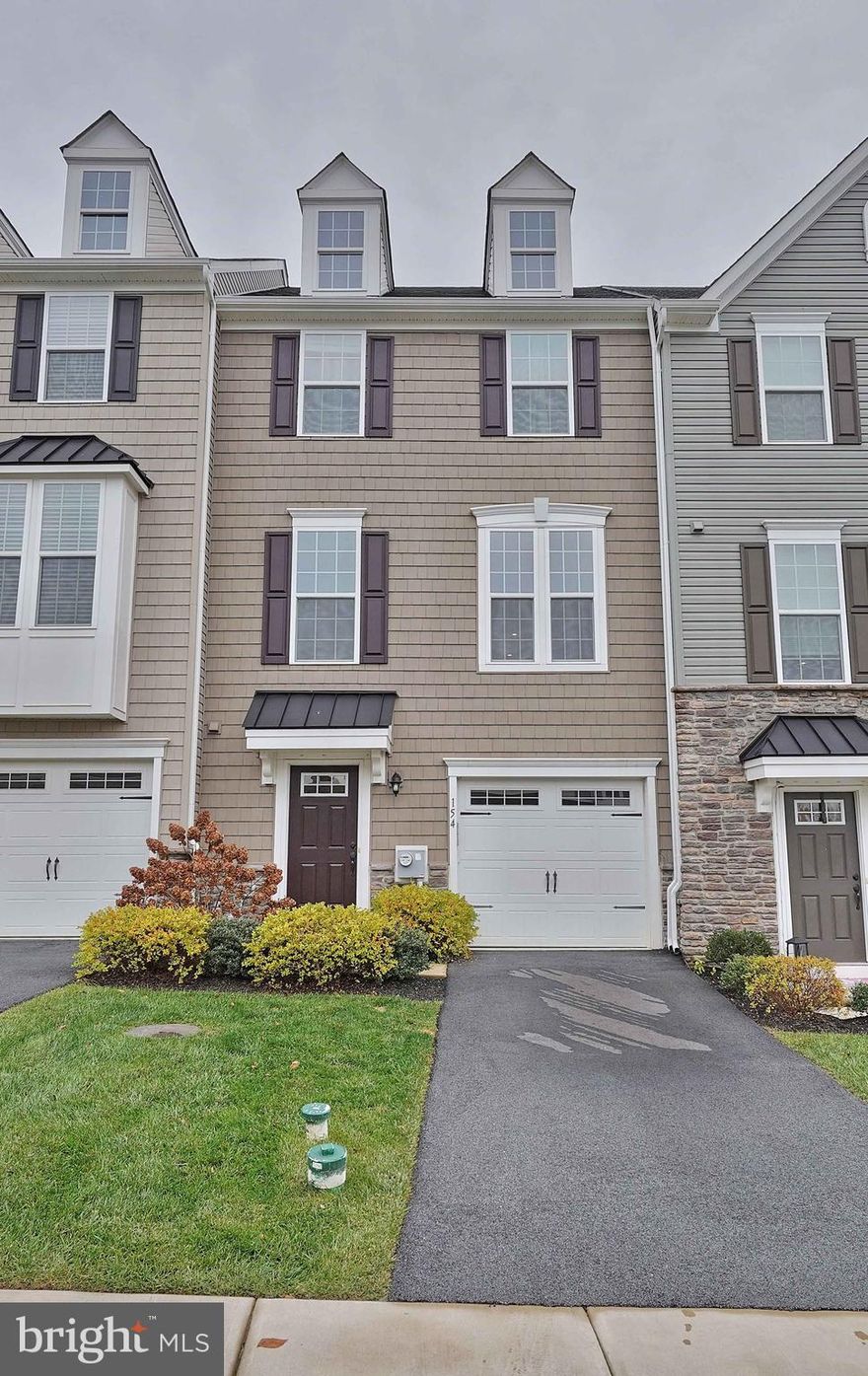 *Multiple offers have been received and all offers are due by Sunday, December 5th at 11pm.
Welcome to this Great Valley School District townhome with nothing to do but move in and place your furniture! If you are looking for not only convenience to all the local amenities, including the highway and shopping, but also move in ready, this is the home for you! Enter the first floor that has a bonus room that
leads to the back yard. The first floor also includes a powder room. The second floor has hardwood floors that includes the kitchen and features quartz countertops, a large island, a dining area, ample storage and a large family room. The third floor has a large master suite with wall to wall carpet, master ensuite, and large shower. There are 2 additional bedrooms, a full bath, and a laundry room. Schedule your showing before it's gone! Showings begin Wednesday, December 1st.