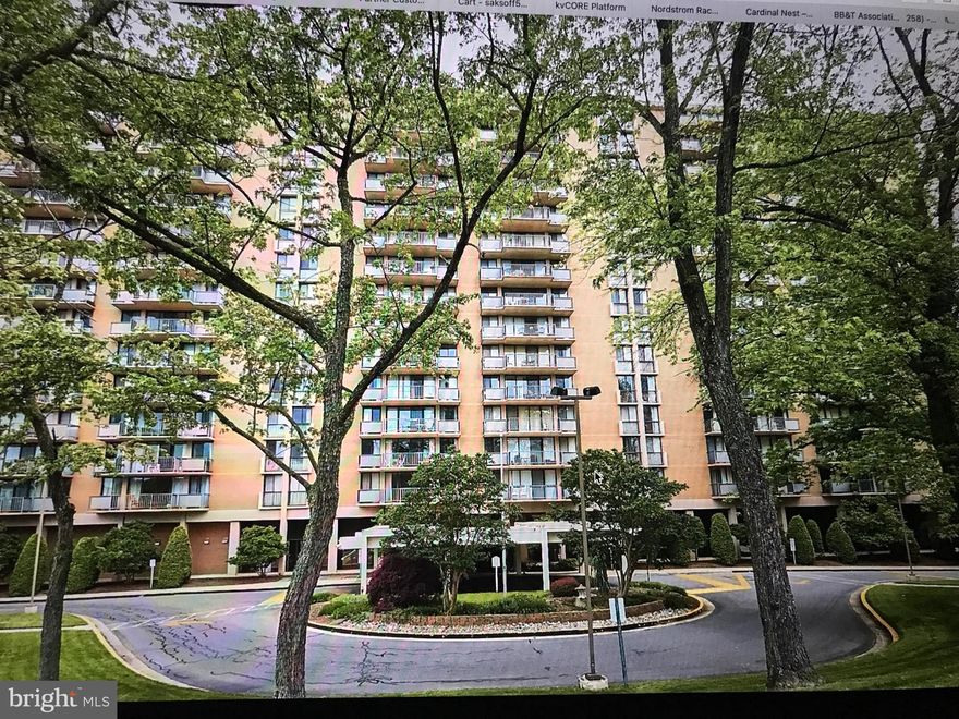 Price Reduction:  Own this unit for less than renting.  Lovely, well cared for Large 1 bedroom apartment with DEN in the sought after Tower in Westchester Park.  This  lower level unit has an open floor plan featuring a large living/dining room combo with sliding glass door leading to a large private balcony stretching the length of the apartment;  The modern kitchen has loads of cabinet space and a large pantry.   The Den can be used as a home office, nursery or guest room.  Another sliding  glass door leads to the balcony in the bedroom.  Large walk-in closet.   All utilities are included in the monthly condo free.   Quick access to major routes, shopping centers, theater, restaurants, parks, and much more.    Condo amenities include 24/7 Front desk attendant, security controlled access,  beauty salon, dentist office, convenience store, gym, library,  dry cleaners, modern meeting/party room, pool, mail/package drop off and more.  Close to Maryland University Shuttle Bus Line, Metro Bus Line and a short distance to MARC Train.   Located just off of I495 and close to 2 metro stations.  Each floor is equipped with laundry room, trash chute, extra storage with additional storage in  the Lower Level.