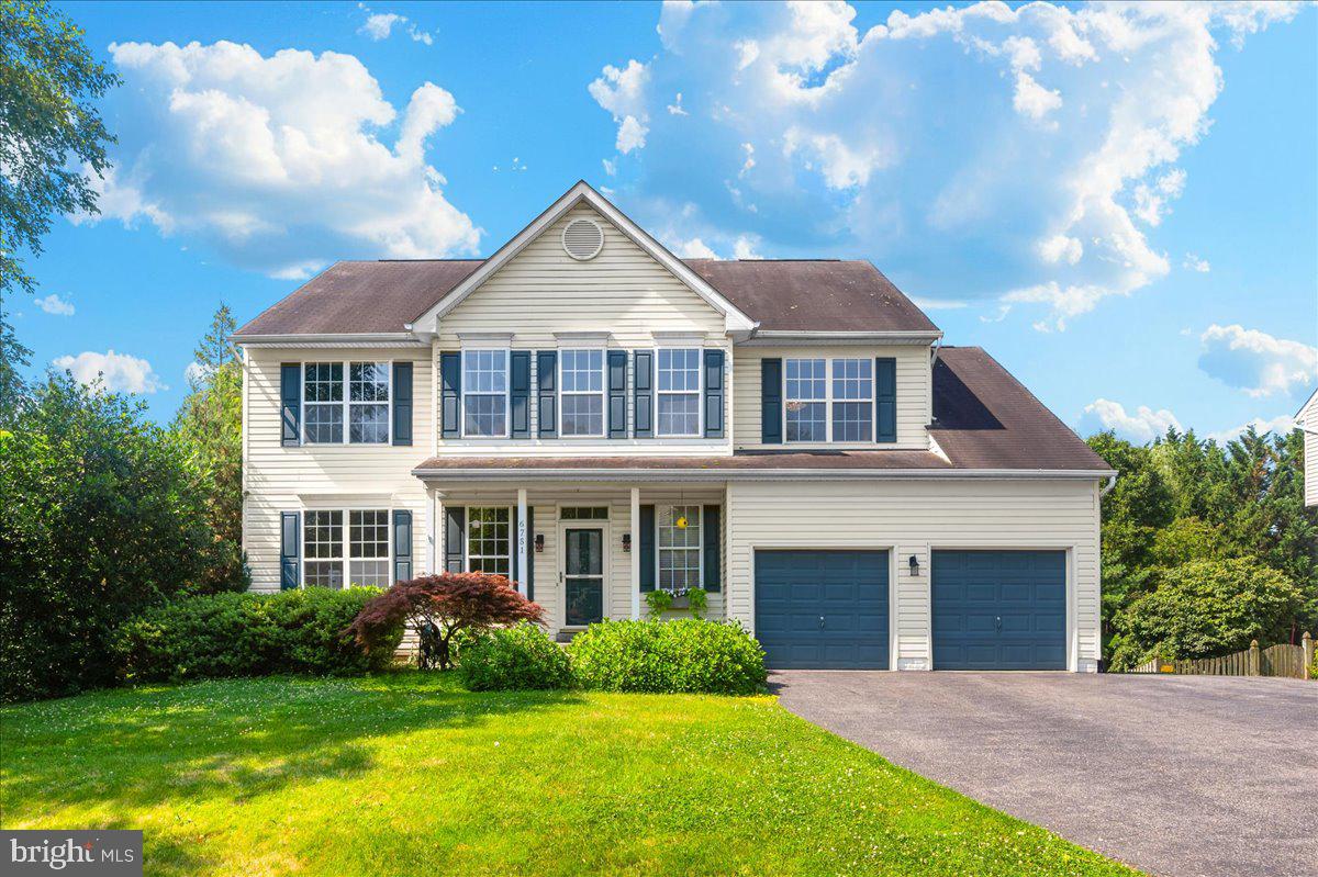 Welcome to this Stunning 5-Bedroom Colonial in Sought-After Clover Hill III! This beautifully maintained 5-bedroom, 3.5-bath home offers the perfect blend of charm, updates, and functional living space. Enjoy cooking and entertaining in the remodeled kitchen featuring granite countertops, stainless steel appliances, a gas cooktop with vent, and a double oven. Just off the kitchen, relax in the gorgeous 14x16 cedar-lined sunroom with heated tile floors—your year-round retreat! The spacious primary suite boasts a cozy sitting area, built-in bookshelves, and ample closet space. The fully finished walkout basement includes a large bedroom and full bath, ideal for guests or an in-law suite. Step outside to a two-tier deck and patio, perfect for gatherings, and admire the fenced backyard complete with a garden and an adorable insulated shed (2017). Additional features include LVP flooring (2017), a fireplace (2017), fresh interior paint (2021), updated ceiling fans and thermostat, a new hot water heater (2022), and no city taxes! Don’t miss the opportunity to own this move-in ready gem in a desirable neighborhood close to parks, schools, and commuter routes!