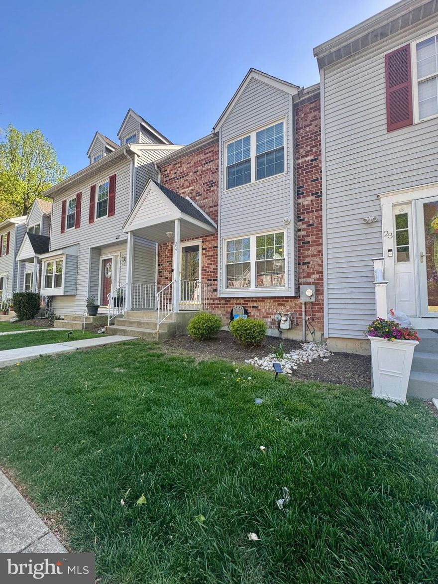 Welcome to this well-maintained townhome in the peaceful community of Canterbury Woods! Nestled in a quiet, tucked-away neighborhood, this home offers a warm and inviting layout with thoughtful updates throughout. The open-concept main level features a cozy fireplace and recently upgraded hardwood floors, creating a perfect space for both relaxing and entertaining. The spacious kitchen opens to a lovely deck—ideal for enjoying the outdoors. The finished basement includes a comfortable entertaining area and a bonus room that can be used as a home office, workout space, or guest room. On the second floor, you'll find the primary bedroom with a full en-suite bath, a second bedroom, another full bath, and conveniently located laundry. The third floor offers a private third bedroom, providing flexibility for any lifestyle. This charming home combines comfort, space, and a tranquil setting—all within the desirable Canterbury Woods community.