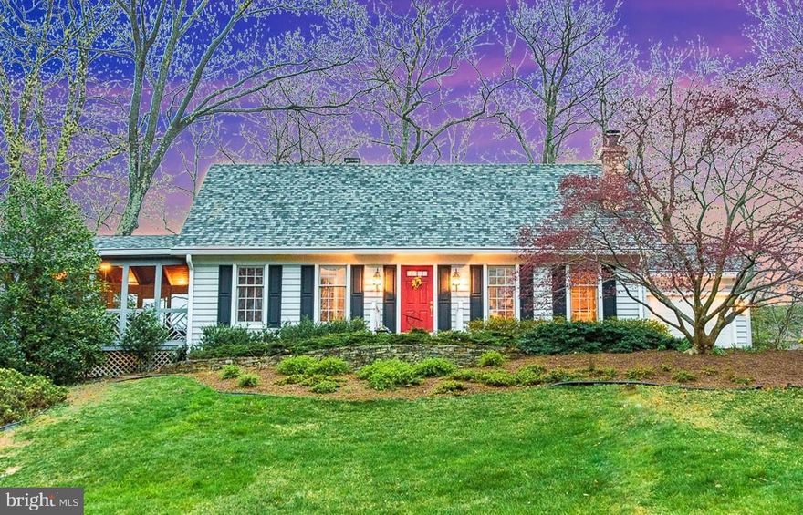 Charming Cape Cod perched atop a private, wooded lot. Meticulously maintained 4 bedroom/2 bath home; updated bathrooms; hardwood floors; wood-burning fireplace; finished basement. Screened porch overlooks private, wooded lot with nature all around! Howard HS school district.