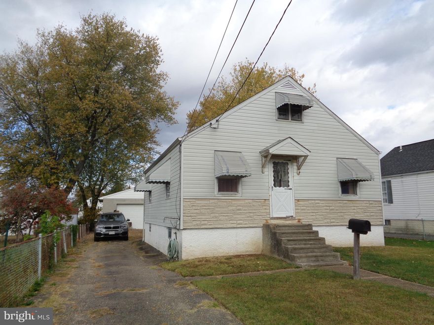 Back on the market, buyers financing fell through . Great Investment opportunity to purchase this 3-4 Bedroom 1 Bath Cottage Being sold as is where is to settle an estate. HVAC is 9 Years Old ,100 Amp Electric Service, Sewer line has been replaced.  Oversized 2 car Garage .