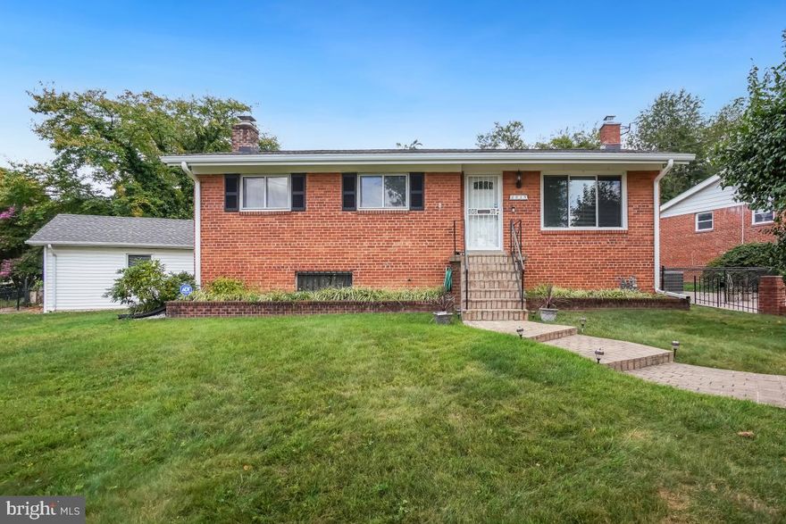 The 3 bedroom, 2 full bathroom brick rambler has been well maintained and cared for by the owners****The main level features a spacious living room, dining area, three large bedrooms, a recently updated full bathroom, a sunroom addition, and a gourmet, eat in kitchen that also has been expanded with an addition****The lower level comes with a secondary kitchen, full bathroom, storage room, office/den, laundry room, a family room with fireplace and entertainment bar, and a walk-up entry from the backyard****A private and well landscaped yard includes a lovely patio area, driveway, detached  one car garage, and a finished shed/storage room****The house is convenient and easy access to Wheaton Metro, Westfield Wheaton Shopping, area schools, and Sligo Creek Trails and Wheaton Regional Park****