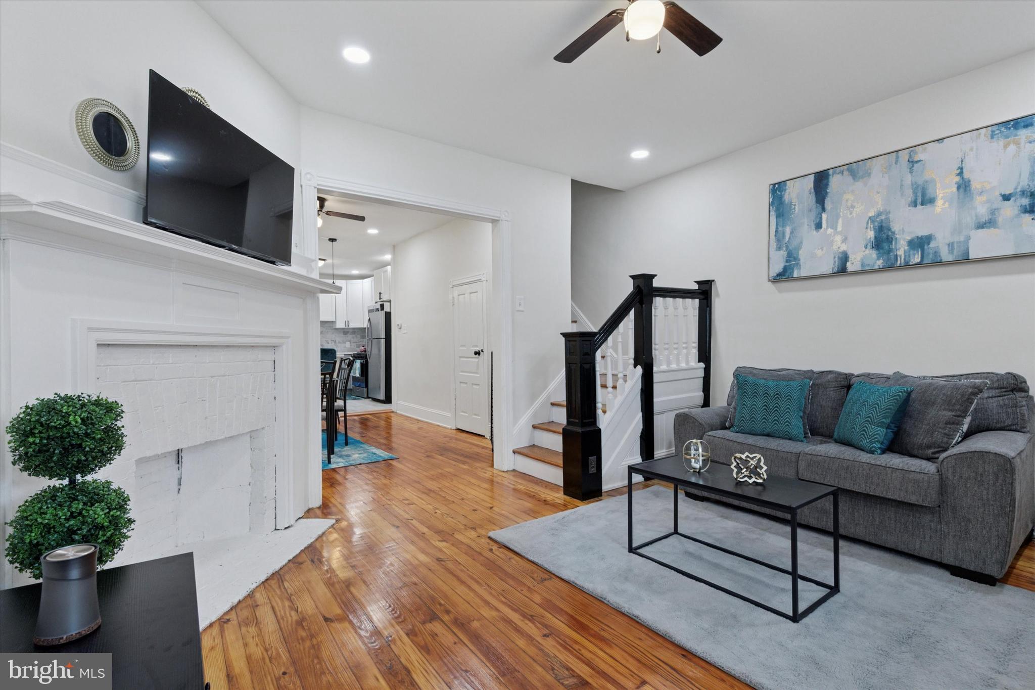 This beautifully renovated 3-bedroom, 2-bathroom home has been thoughtfully updated from top to bottom and offers a smart, spacious layout filled with natural light and stylish finishes.
The first floor features wide plank hardwood floors that flow seamlessly from the living room into the chef’s kitchen. The kitchen is equipped with two-tone shaker cabinets, a breakfast bar, and sleek stainless steel appliances. A full bathroom is located at the rear of the home for added convenience.
Upstairs, you’ll find three sun-filled bedrooms with ample closet space and a modern full bathroom with custom tile and contemporary fixtures.
The finished basement provides additional space for entertaining, a laundry area, and plenty of storage.
Step outside to a deck and a spacious backyard—perfect for relaxing or hosting guests.
Perfectly located just off Ridge Avenue, this home sits within a scoop’s reach of the beloved 🍦 C & C Creamery and only minutes from the charm of historic 🏙️ Main Street. From local favorites to lively 🛍️ shops and dining 🍴, everything you need is right at your doorstep. You’re also minutes from 🚉 Wissahickon Station and bus lines 27 and 9, making Center City easily accessible. 🌳 Wissahickon Park are right around the corner, blending city convenience with natural beauty.
Don’t miss your chance to see this move-in-ready home—schedule a showing today!