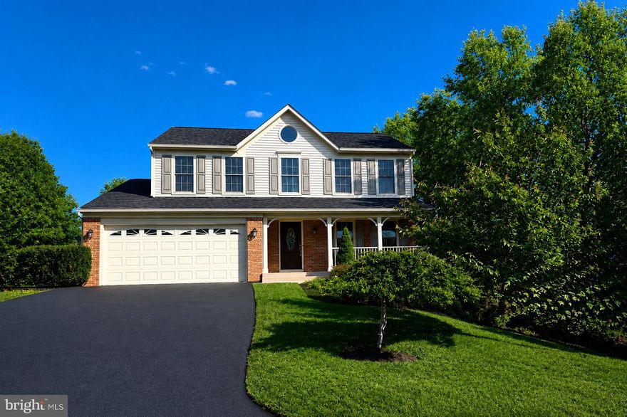 Stunning Colonial NV built home in the highly sought-after Stonebridge Community! Fully renovated and truly a 10 out of 10, this exceptional home is packed with upgrades and designer finishes throughout.

From the moment you enter, you’ll be impressed by the dramatic two-story foyer, beautifully enhanced by fully refinished wood railings and treads, setting the tone for the elegance found throughout the home. The interior is light-filled and inviting, featuring newer wood flooring, a brand-New kitchen with Stainless Steel LG Appliances, Hexagon Carrara Marble backsplash, New Quartz Countertops, an Open- Floor Plan, recessed lighting, and skylights that bring in abundant natural light. Freshly painted throughout the entire home and all newer Pella Replacement windows make this home feel completely turnkey. There is virtually nothing to do.

The fully finished basement adds incredible living space and versatility, complete with a full bath, abundant storage, and a walkout to the yard, making it ideal for entertaining, guests, a home office, gym, or recreation area.

Upstairs, the Primary suite offers a large walk-in closet and a beautifully redone newer spa-like bath with marble finishes, a soaking tub, and a separate glass shower. All additional bathrooms have also been tastefully updated with Porcelanosa finishes. Further improvements include all new interior door hardware, bidet toilets, newer exterior doors, replaced Aluminum wrapping around all (doors, windows, & garage frame), updated  garage door, new skylights, and newer exterior lighting that enhance both style and curb appeal.

Step outside to enjoy the large, open, cleared, and very private backyard, along with a newer deck perfect for relaxing or entertaining. This home truly has it all — new roof, beautifully updated interiors, incredible functional space, and a location that cannot be beat.

Enjoy all that Stonebridge has to offer, including a community pool, tennis courts, professionally maintained grounds, and a low HOA of just $894 yearly. Conveniently located close to everything, this is the one you’ve been waiting for.

Come visit us — no other home will compare! Show and sell!