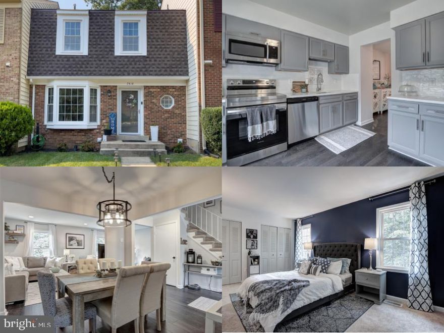 GORGEOUS! METICULOUS OWNERS! This move-in ready townhouse is nestled within the serene community of Bethelen Woods. This 3 bedroom, 2 1/2 bathroom home (with 2 assigned parking spaces) offers tons of natural light in its open concept living room/dining room combination.  Move to the newly remodeled kitchen (2021) featuring lovely cabinets, countertops, and recently updated appliances (2021). The half bathroom has also been recently updated (2019), which completes the main level. And the custom main level flooring was also updated in 2019.  The upper level is where you will see its comfortable and spacious rooms including the primary bedroom, a newly remodeled primary bathroom (2021),  two additional bedrooms, and another newly remodeled full bathroom (2021). Go down to the luxurious basement where there is a recreation room perfect for entertainment.  The home has fantastic closet organizers and many lighting features were updated as well, including the recessed lighting in the basement.  The deck is a perfect getaway on these beautiful spring evenings.  Just a few minutes away from FC Parkway, Franconia-Springfield Parkway, NGA, parks, and local trails perfect for different outdoor activities.  Numerous shopping centers such as Saratoga Shopping Center are close by as well.  No car? No problem! Bus stops are accessible in the area.  Come visit us now!