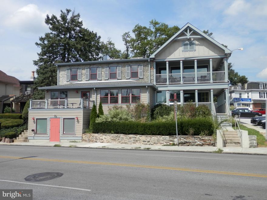 Fully equipped and furnished former kosher style main line restaurant.  Top level improvements.  Properties were rehabbed from ground up in 2014-2015 with no expenses spared.  2 separate deeds to be sold as 1 property.  Commercially zoned 3 story building in one of the most heavily trafficked areas in the main line.  Excellent visibility.  Great demographics.  Would make an excellent restaurant or professional office.  Incredible opportunity to obtain a property for far less than what was invested in rehabbing.  Seating for 70+ with additional outside deck seating.  Fronts on 2 streets with adjacent public parking lot.  Across the street from Philadelphia landmark, Hymie's Deli.