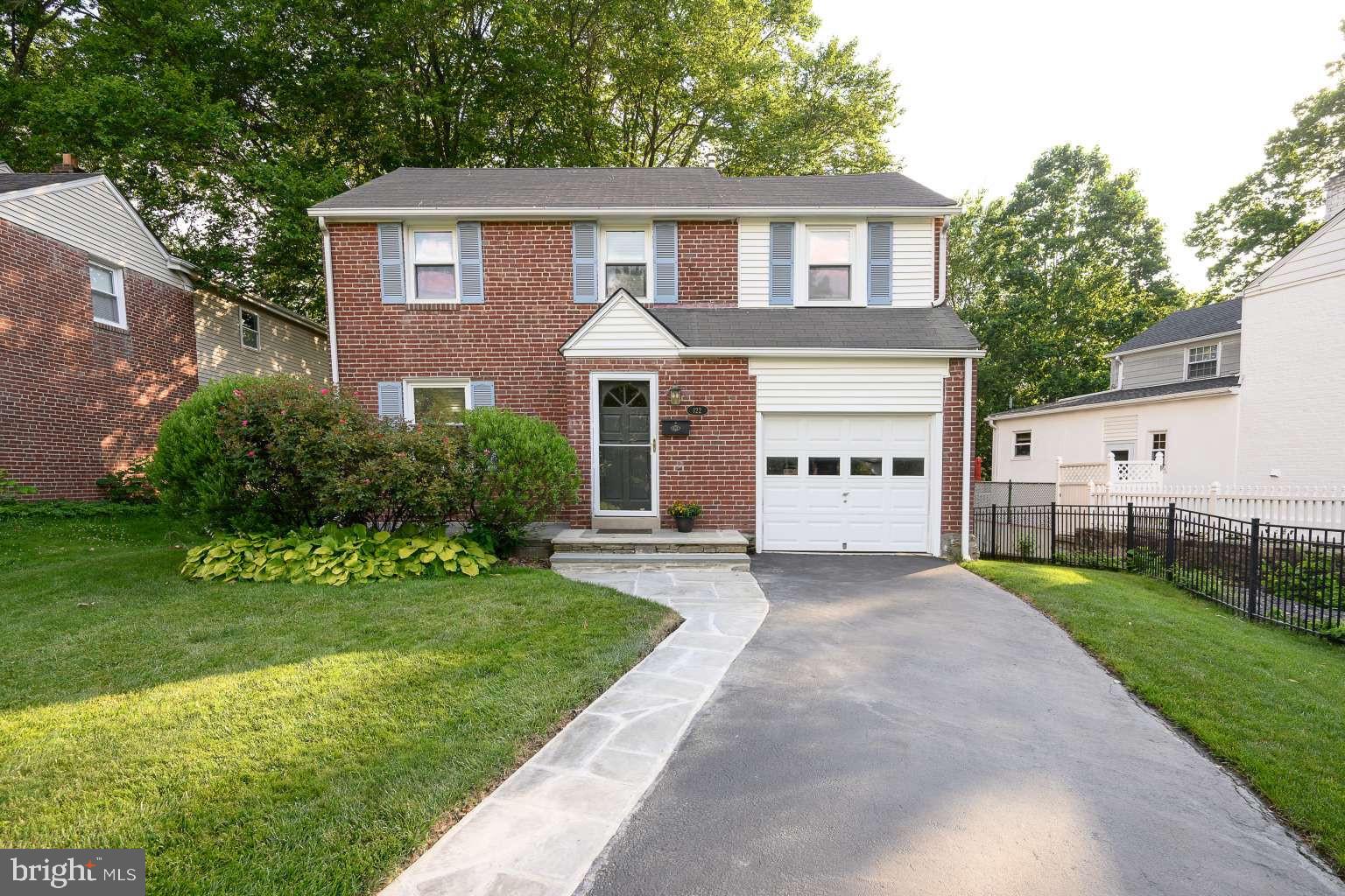 An excellently maintained house on a tree-lined street in the sought-after Radnor Township School District. The Fairfax Rd is a part of Conestoga Village which consists of several streets of similarly sized homes. Three appropriately sized bedrooms on the second floor with a full bathroom. A pull-down attic with access from the hallway provides an ample storage space. A half bathroom is on the finished basement. The cool and cozy basement is perfect for an office or a kid playroom. Hardwood floors on all levels. No sump pump is needed on the water-protected dry basement. A laundry room and a utility room are on the basement. HVAC is well-maintained with annual inspections. The basement has 4 windows that provide access to fresh air and lights from outside. The trees and shrubs outside protect the basement from direct sunlight. The first floor has a living room, a dining room and a kitchen with a coffee bar and a pantry. The large backyard is an oasis with big trees that provide shades on a sunny day. The backyard is like a park. Birds are singing and fresh air is coming from trees. A new chimney liner was installed recently with all new stainless steel exhaust lines from furnace and water heater. The front walkway was recently renovated. Three cars can be parked on the driveway. An attached one-car garage. The healthy grasses on the front and backyards are well maintained.