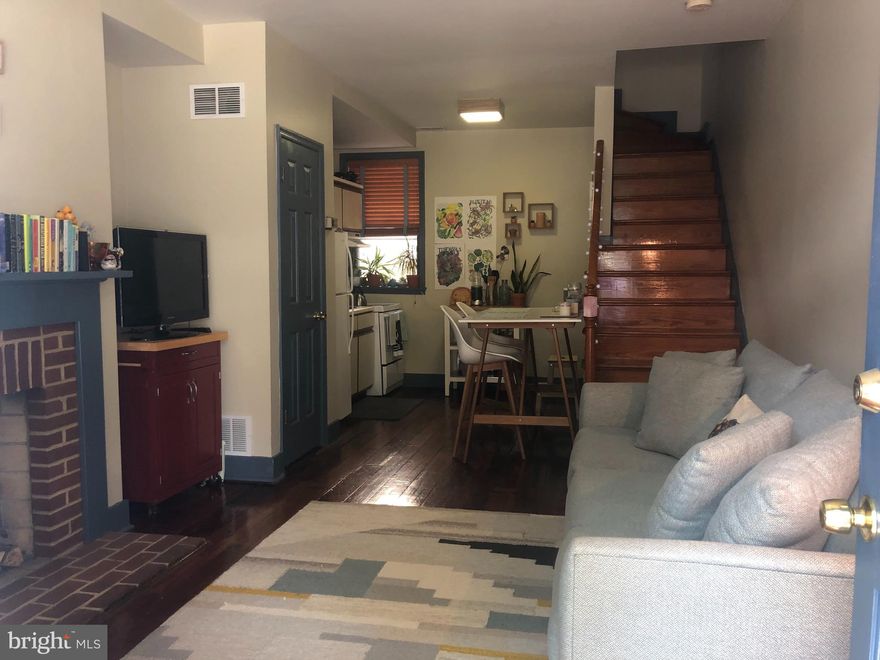 What a beautiful 2 bedroom 1 and 1/2 bathrooms storefront home, located at the heart of Fells Point, min from the water, restaurants, stores, John Hopkins Hospital and both I-95 and 83. This home features 2 private master suites one on each floor!Enjoy city living at its best! Make this home yours today!