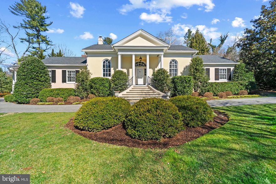 Welcome to 7906 Sherwood Road, a timeless masterpiece that stands as the original Chapel of the Good Shepherd in Ruxton, boasting a rich history and unparalleled grace with custom finishes adorning every corner. The heart of the home lies within the exquisitely renovated kitchen, where marble counters and custom inset cabinets set the stage for culinary excellence. Top-of-the-line appliances, including a Subzero refrigerator and Wolf range, cater to the demands of discerning chefs. Abundant windows flood the space with natural light, highlighting the intricate craftsmanship that defines the home, while custom slider doors offer seamless access to the patio, creating a harmonious indoor-outdoor flow for both cooking and entertaining. Beauty and functionality converge seamlessly in the four bedrooms, each adorned with exquisite custom details that reflect a commitment to quality and style. An optional fifth bedroom or office provides versatility for modern living, ensuring every need is met with finesse and charm. Step into the refined living room, where a wood-burning fireplace sets a cozy ambiance, inviting intimate gatherings and moments of warmth. Adjacent, the dining room boasts high-end finishes, offering a sophisticated space for formal entertaining and cherished meals. Beyond, a large family room awaits, featuring a gas fireplace and two sets of French doors leading to the covered porch, seamlessly blending indoor and outdoor living. It provides an ideal setting for relaxation and social gatherings, offering comfort and elegance in equal measure. Outside, the expansive patio beckons with a built-in fire pit and grill, offering the perfect setting for alfresco dining and entertaining amidst the tranquility of the beautiful landscaping that envelops the property. Additionally, a large covered gracious porch extends a warm invitation, providing a sheltered space for relaxation and enjoying the scenic beauty of the surroundings. Its welcoming ambiance makes it an ideal spot for unwinding and gathering, further enhancing the charm and allure of the home's outdoor living spaces. Descending to the lower level, a spacious rec room awaits, offering ample space for games, TV, and exercise. This versatile area provides endless opportunities for leisure and entertainment, ensuring every member of the household finds their perfect retreat. Nestled in historic Ruxton, 7906 Sherwood Avenue offers a rare opportunity to experience graceful country living at its finest. Schedule your viewing today and immerse yourself in the timeless beauty and unparalleled luxury of this remarkable residence.