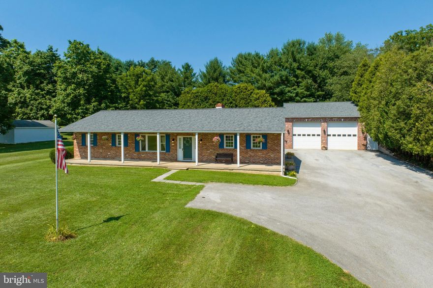 Hello, beautiful! A well-built, pristine rancher on a flat manicured 1.6-acre lot with a 32 x 43 ft detached GARAGE! Get ready to fall in love with this property! 135 Baker Road features 2 bedrooms (previously was 3) and 2.5 recently renovated bathrooms, hardwood floors throughout, a bright and spacious great room off the kitchen and two wood/pellet stoves for your comfort! Curious about space to entertain? The basement is finished with luxury vinyl flooring, a powder room for your guest's and a spacious bar area when it is time for a cold one! In addition to this beautiful home, let's discuss this one-of-a-kind garage! If you are a car enthusiast OR need space for your toys, this heated garage delivers 1376 sq feet, 12-foot insulated doors, separate electric and an endless amount of opportunity! I can assure you; you do not come across a garage like this one very often - there were no corner's cut when it came to construction! No need to budget for a new roof, both the house & garage were just replaced two years ago with 40-year shingles!
Be sure to stop by our open house's this weekend and take a tour! I can promise you this property will not disappoint!!