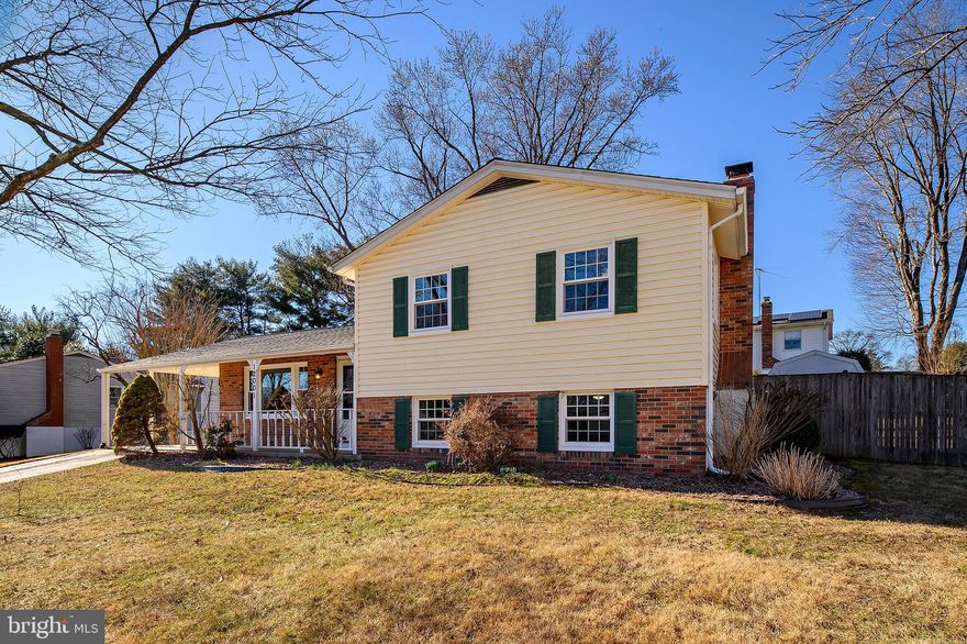 Nestled in the heart of Quince Orchard Valley, this spacious split-level offers you a welcoming and well-designed home. As you step inside from the charming, covered porch, you'll be greeted by stunning hardwood flooring, fresh paint, and an abundance of natural light. The main level features a family room and a kitchen with an eat-in dining area, creating a relaxing atmosphere. Step out from the kitchen onto a deck overlooking the expansive backyard, complete with a convenient shed for added storage space.

Ascend the stairs to the upper level, where the primary suite awaits. This room is a haven of tranquility with its private primary bath. Two additional bedrooms, a full hall bath, and a linen closet complete this level, ensuring comfort and convenience for every member of the household or welcomed guests.
 
The lower walkout level boasts new luxury vinyl plank flooring in the open living room with a toasty fireplace and easy access to the backyard. An extra bedroom complete with new carpet and a half bath adds to the functionality of this space.
Venture further to the finished basement, boasting a bonus space perfect for entertainment, a playroom, a home gym, or an in-home office. Storage shelving and a large laundry room contribute to the practicality & versatility of the home.
With convenient proximity to a park (backs up to it!), shopping, dining, and more, it's an exceptional location. Don't miss the opportunity to make this gorgeous property your new home and enjoy all that the vibrant neighborhood and close-knit community have to offer.