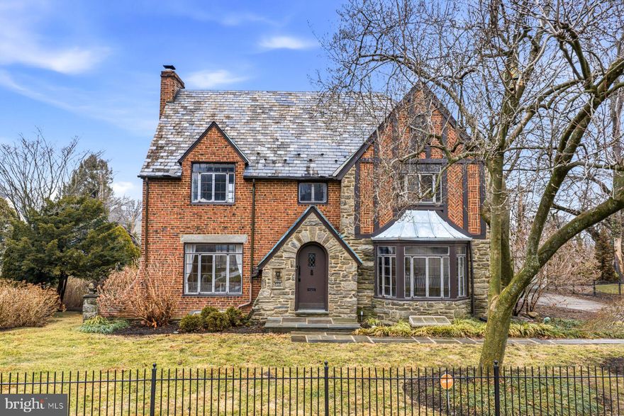 Look no further! This sun-filled, beautifully renovated and expanded College Park gem awaits its next lucky owners! Located in this coveted walkable location close to renowned Lower Merion schools, this charming  residence features beautiful hardwood floors, original restored millwork and gracious room sizes throughout the open floorplan, a fabulous, renovated, eat-in kitchen offering custom cabinets with concrete countertops, Dacor refrigerator, double wall ovens and a 6-burner gas range , an inviting first floor bonus room with full bathroom, bright Gardner Fox Family room addition opening up to the backyard, flagstone terrace, recently planted screening of Arborvitae and gardens, spacious primary suite with fabulous, renovated  bathroom, two additional bedrooms with updated Jack and Jill bathroom, and an additional bedroom/ sitting room with 4th full bathroom accessible through the 3rd bedroom. The partially finished, dry basement offers additional flexible living spaces, a laundry room with large capacity, new washed and dryer, new heating system, new water treatment system, new electric panel and lots of storage with shelving.  Close to all forms of transportation, shopping, Center City Philadelphia and more. Absolute move in condition with an electric car charger. This one won't last long!