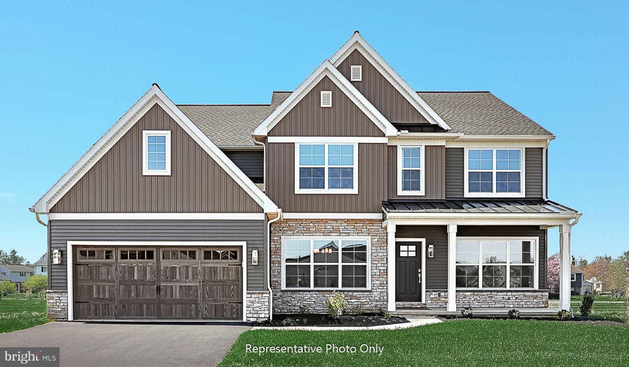 This stately 2-story home with an inviting front porch has a 2-car, side load garage and 9’ ceilings on the first floor. The mudroom entry from the garage features a spacious pantry and built-in bench. Stylish vinyl plank flooring flows throughout the main living areas. To the front of the home, the foyer is flanked by a dining room, accented by craftsman wainscoting, and a cozy living room. A convenient butler’s pantry connects the dining room to the kitchen featuring quartz countertops with a tile backsplash, enhanced cabinetry and appliances, and a large center island. The kitchen opens to a breakfast area and a beautiful sunroom, which also provides sliding glass door access to the screened-in porch. The 2-story great room, warmed by a gas fireplace with stone surround, is adjacent to the carpeted study. On the second floor, the owner’s suite includes a private bathroom with a double bowl vanity, tile shower, freestanding tub, and an expansive closet. Three additional bedrooms, 2 full bathrooms, and a convenient laundry room complete the 2nd floor. (The floor plan shown represents the standard layout for this home plan. Actual layout, features, and options may vary. Construction plans take precedence over artwork. Please see the Community Sales Manager for details.)