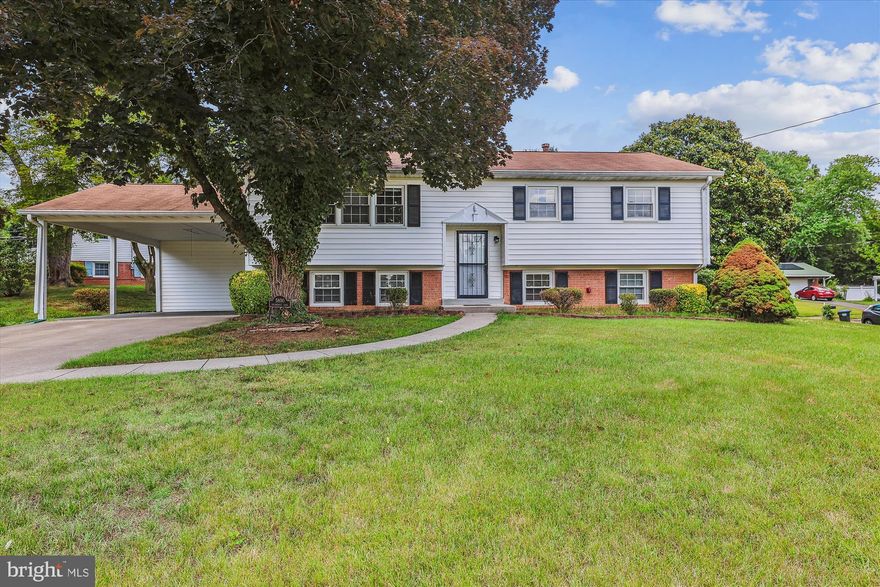 Available immediately!  All applicants over the age of 18 must apply and pay application fee of $50.  Income to qualify is $144,000 per year. This is the perfect opportunity to live in beautiful Hayfield Farm.   Great corner lot, adjacent to cul-de-sac.  New carpet and freshly painted!  The main level features an eat-in kitchen, large living room, formal dining room, 3 bedrooms and a full bath.  Entertain in the large recreation room on the lower level!  The 4th bedroom and a convenient 2nd full bath would be perfect for guests!  The laundry room has multiple built-ins, room for a work shop and walks out to the rear yard.  The deck is covered and protected from the weather.  There is built-in storage under the deck for all of your gardening supplies.  Plenty of parking for 2 cars in carport and driveway.  Excellent location - close to Hayfield High School, Wegmans, restaurants, Kingstowne and Fort Belvoir.  Enjoy recreational activities at Huntley Meadows Park and Lee District Park.  Easy commuter routes.  Please note - fireplaces are not functional.  Pets considered on a case-by-case basis with deposit.