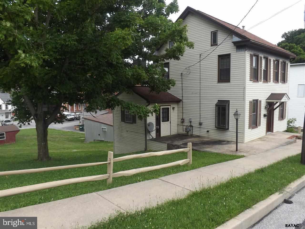 Nice 4 BD 2BA home Dallastown School District*2 car detached garage*shed*bonus room w/ private entrance (could be used as a 5th bedroom or home office)*Ground level walk out full basement*full attic for storage*new carpet/paint/tub surround* refrigerator/oven/washer included*replacement windows*Gas heat*big level yard with room to park Boat or RV*Great Location!!