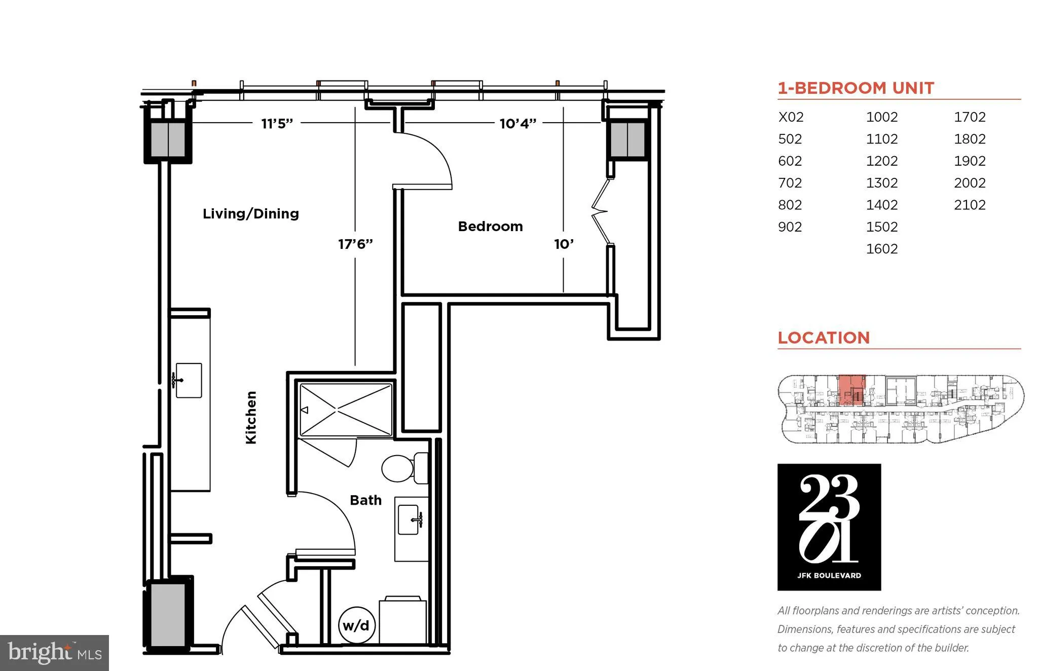 Additional image 93 of 2301 John F Kennedy Boulevard Unit 1215, Philadelphia, PA 19103