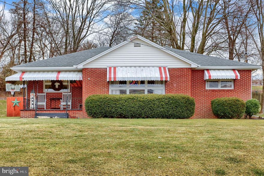 Enjoy your morning coffee from the front porch of this 1960's style ranch home in Northern School District. Situated on a .68 acre lot and over looking the South Mountain and Range End Golf Course, this home is an exceptional find.  Enjoy the privacy of a partially wooded lot within walking distance to downtown Dillsburg. Boasting hardwood floors and two wood burning fireplaces, the charm and flair of years gone by is evident throughout.  Don't hesitate to schedule your tour today!